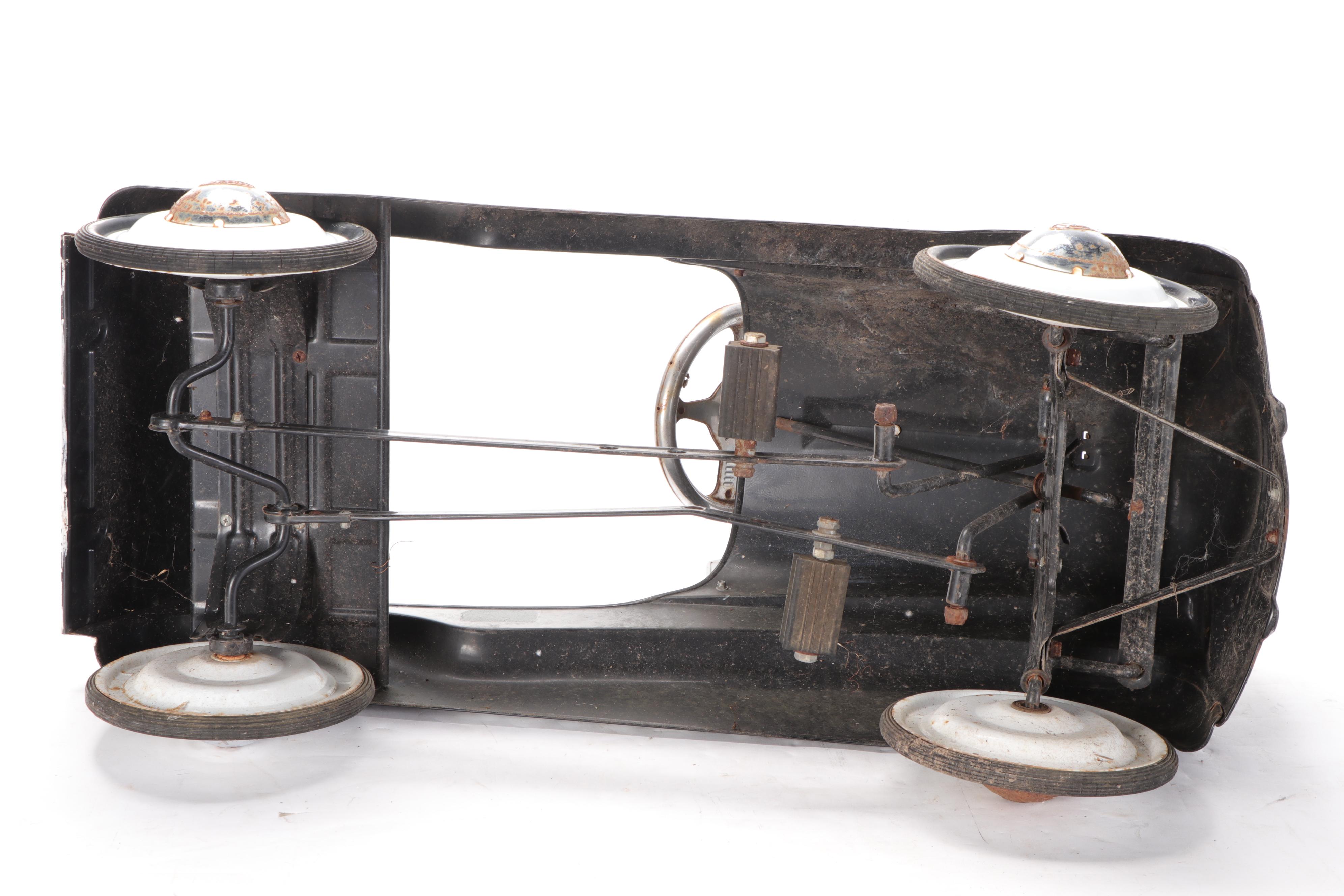 InStep Steel RideOn Toy Police Car with Pedals EBTH