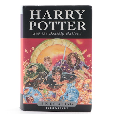 First UK Edition "Harry Potter and the Deathly Hallows" by J. K. Rowling, 2007