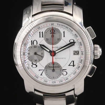 Baume & Mercier for Tiffany & Co. Capeland Chronograph Wristwatch