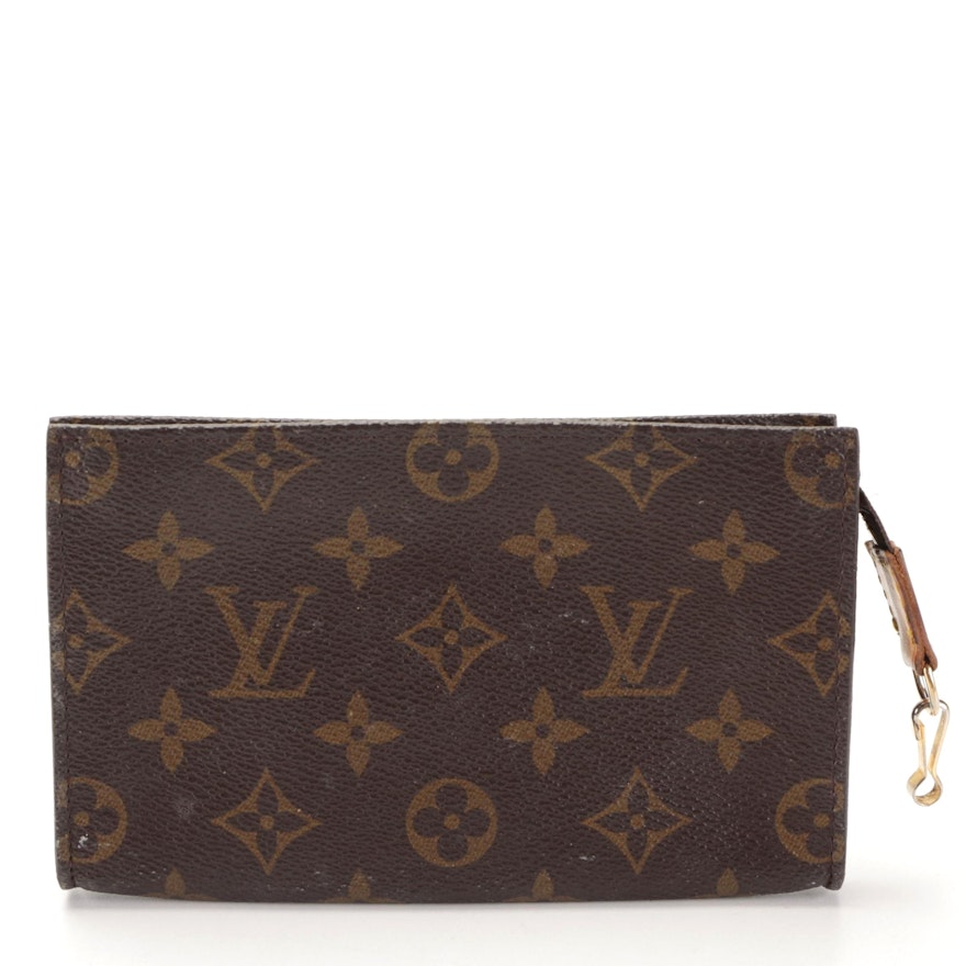 Louis Vuitton Bucket Bag PM Accessory Pouch in Monogram Canvas