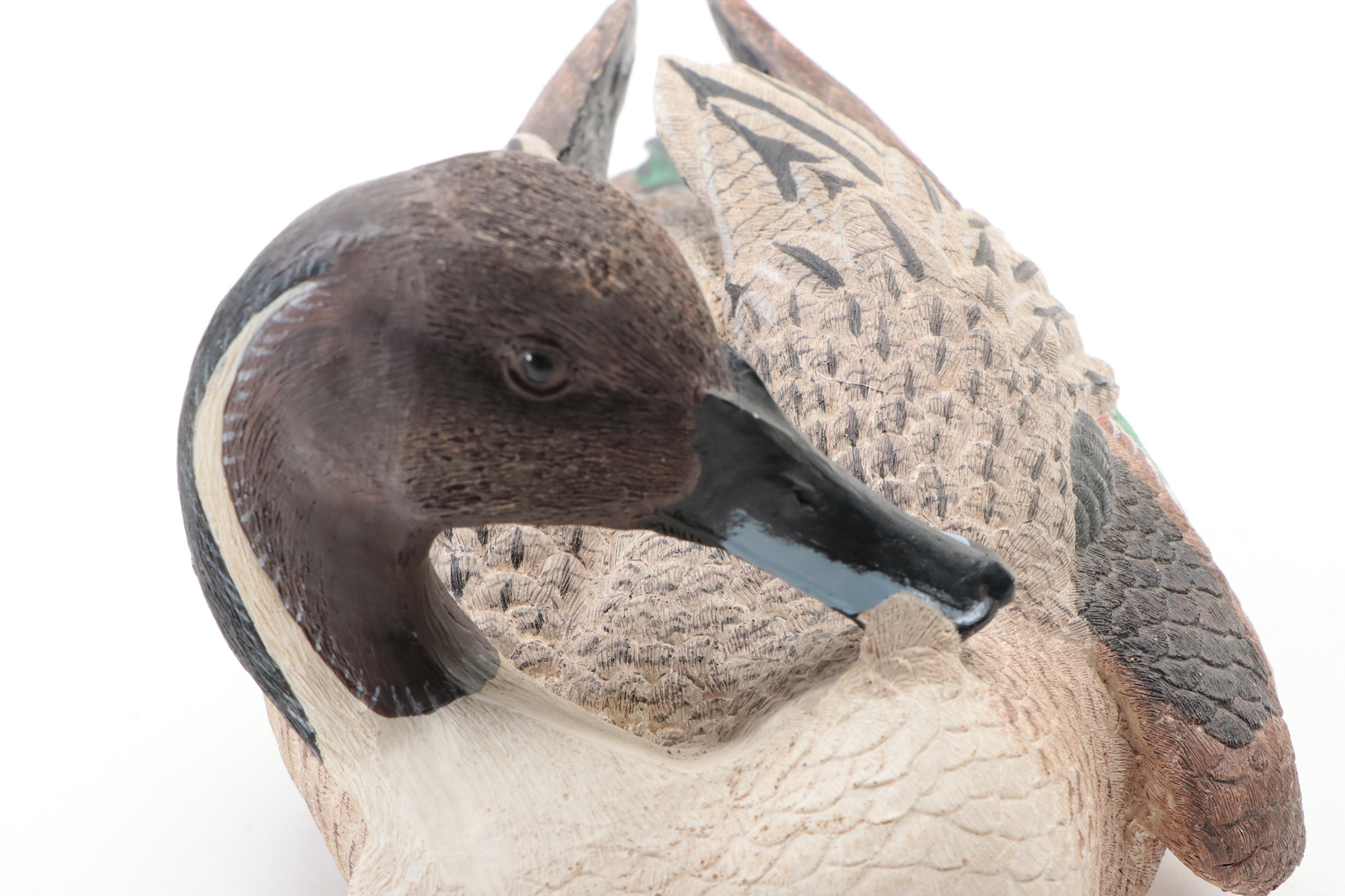 H. Smith Common Loon and Other Wooden Duck Decoys EBTH