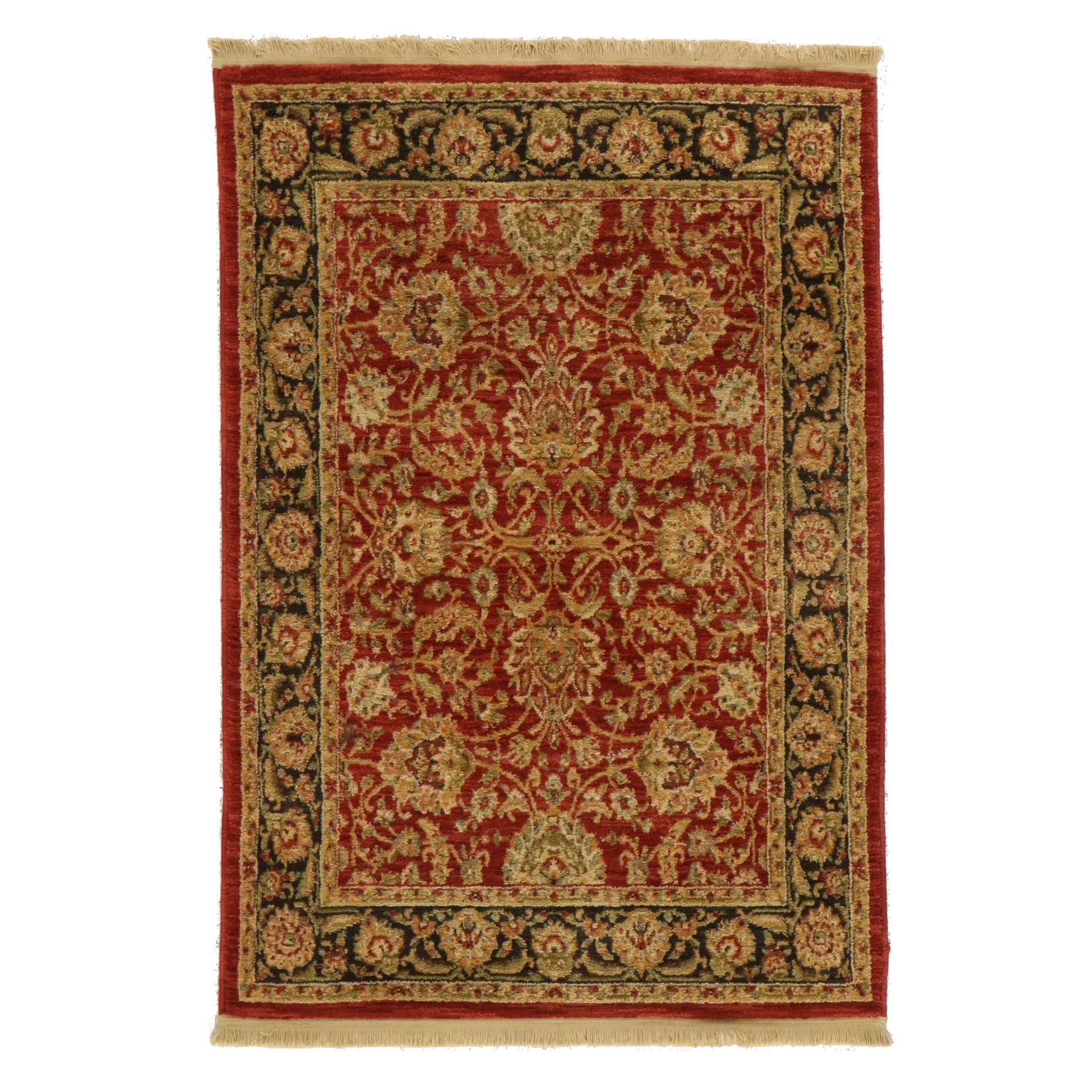 3'5 x 5'2 Machine Made Shaw Kathy Ireland Home "Empress Garden" Area