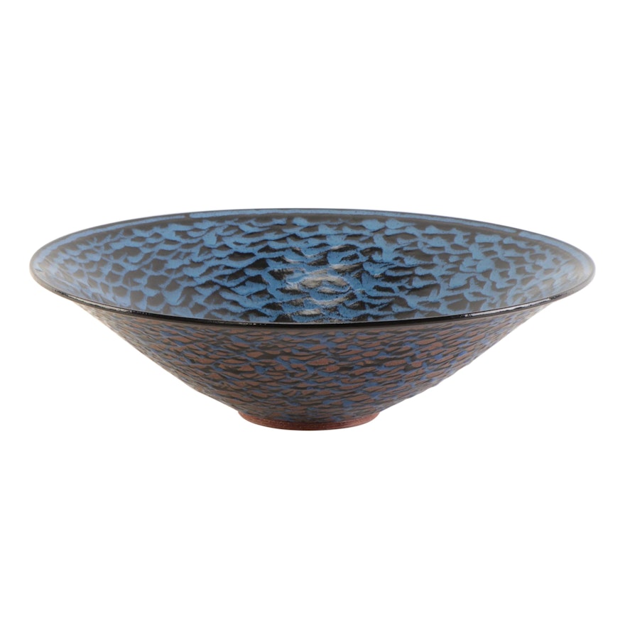 Gregory Eugene Freeland Handcrafted Ceramic Bowl, 1991