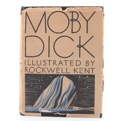 Rockwell Kent Illustrated "Moby Dick, or the Whale" by Herman Melville, 1930