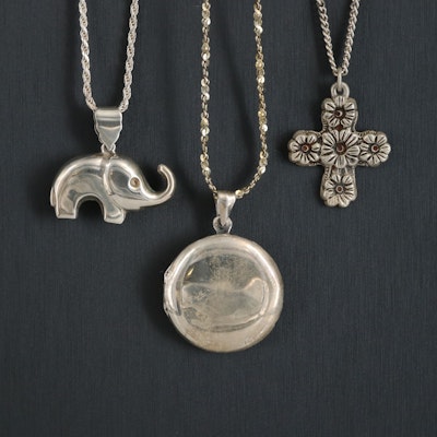 James Avery Featured in Sterling Pendant Necklace Selection