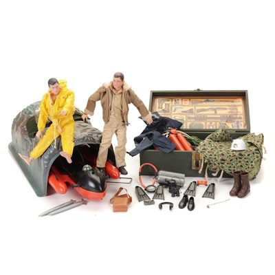 G. I. Joe Sea Sled and Frogman with Doll and Accessories