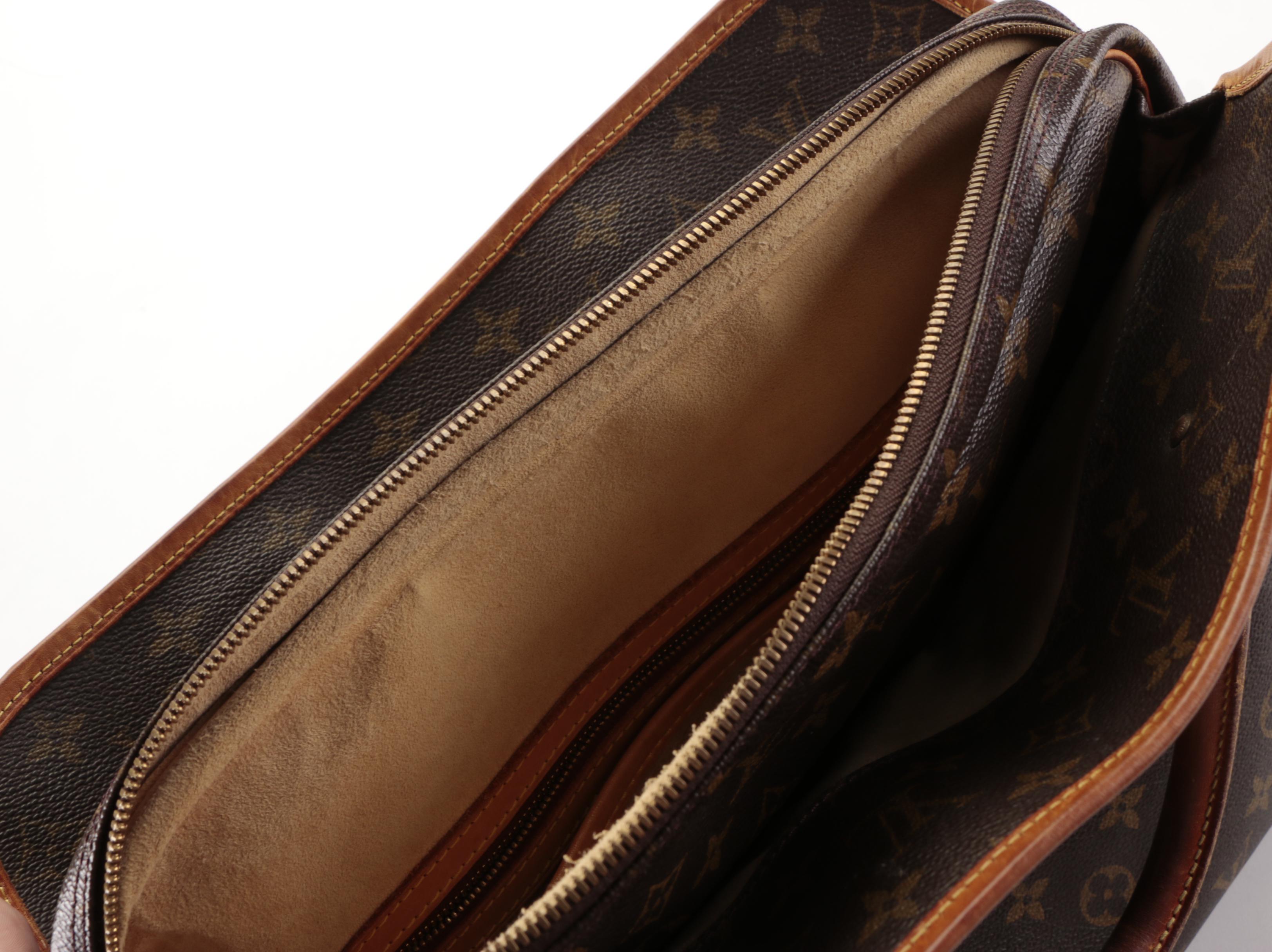 Louis Vuitton Rivoli Soft Briefcase in Monogram Canvas and Vachetta