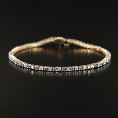 14K 2.00 CTW Diamond Line Bracelet
