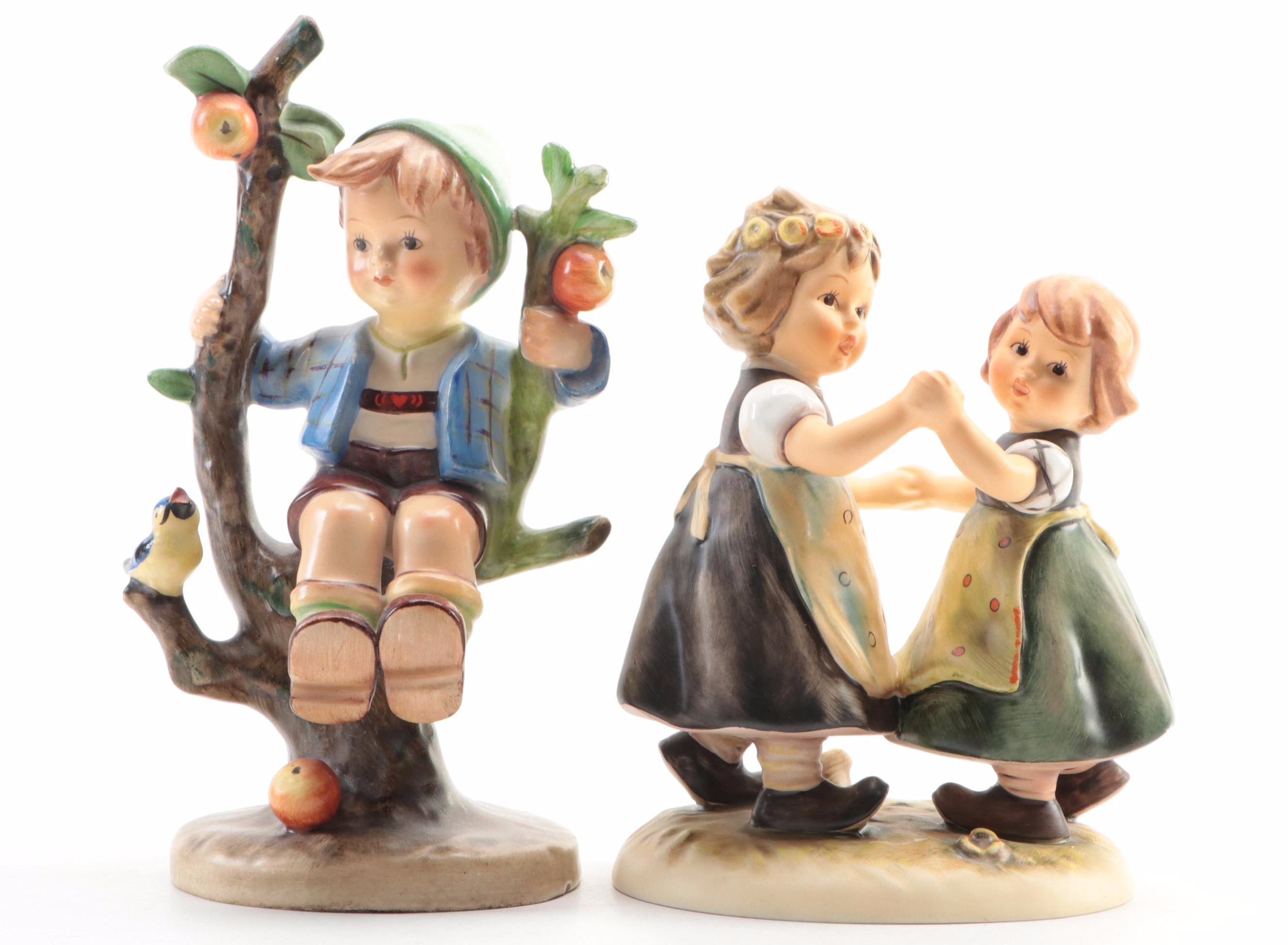 Goebel "Spring Dance" and Other Porcelain Hummel Figurines, m EBTH