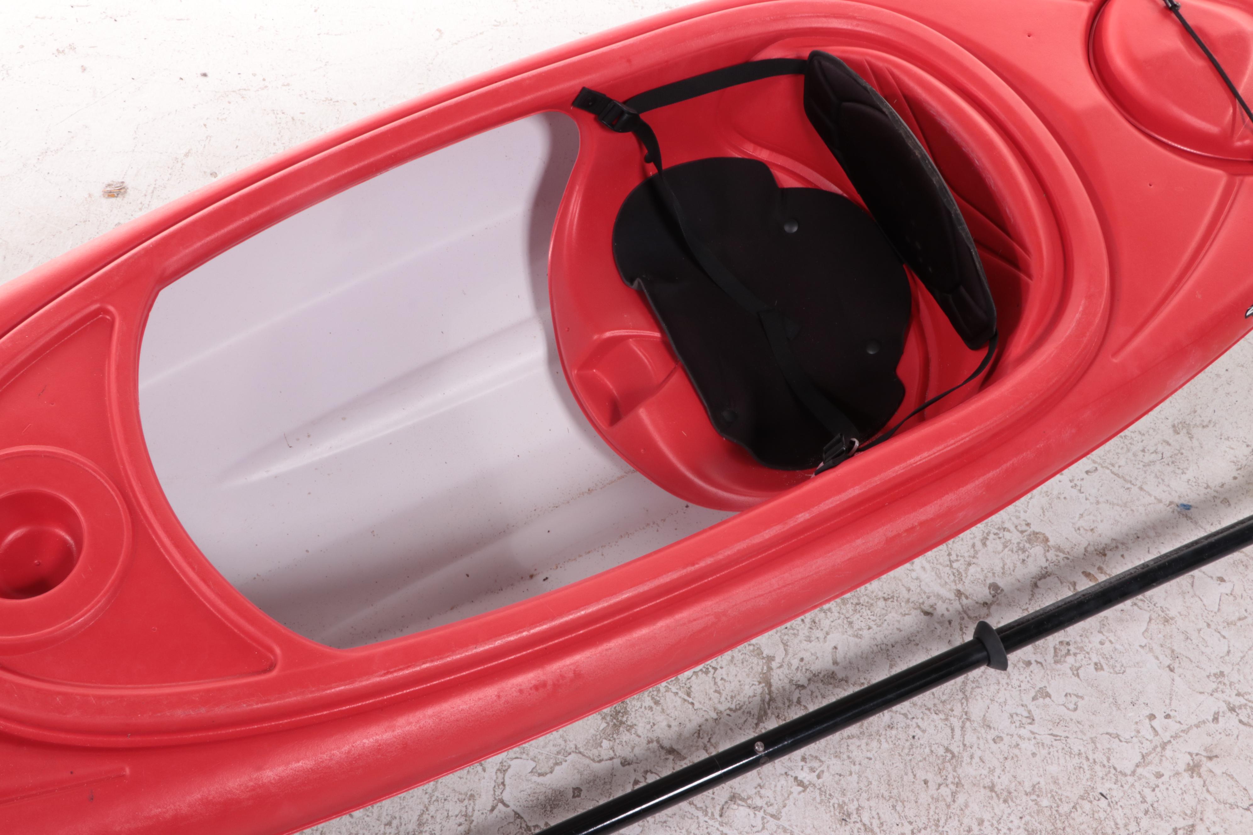 Pelican Summit 100X Touring Kayak with Bending Branches Sunrise Kayak Paddle EBTH