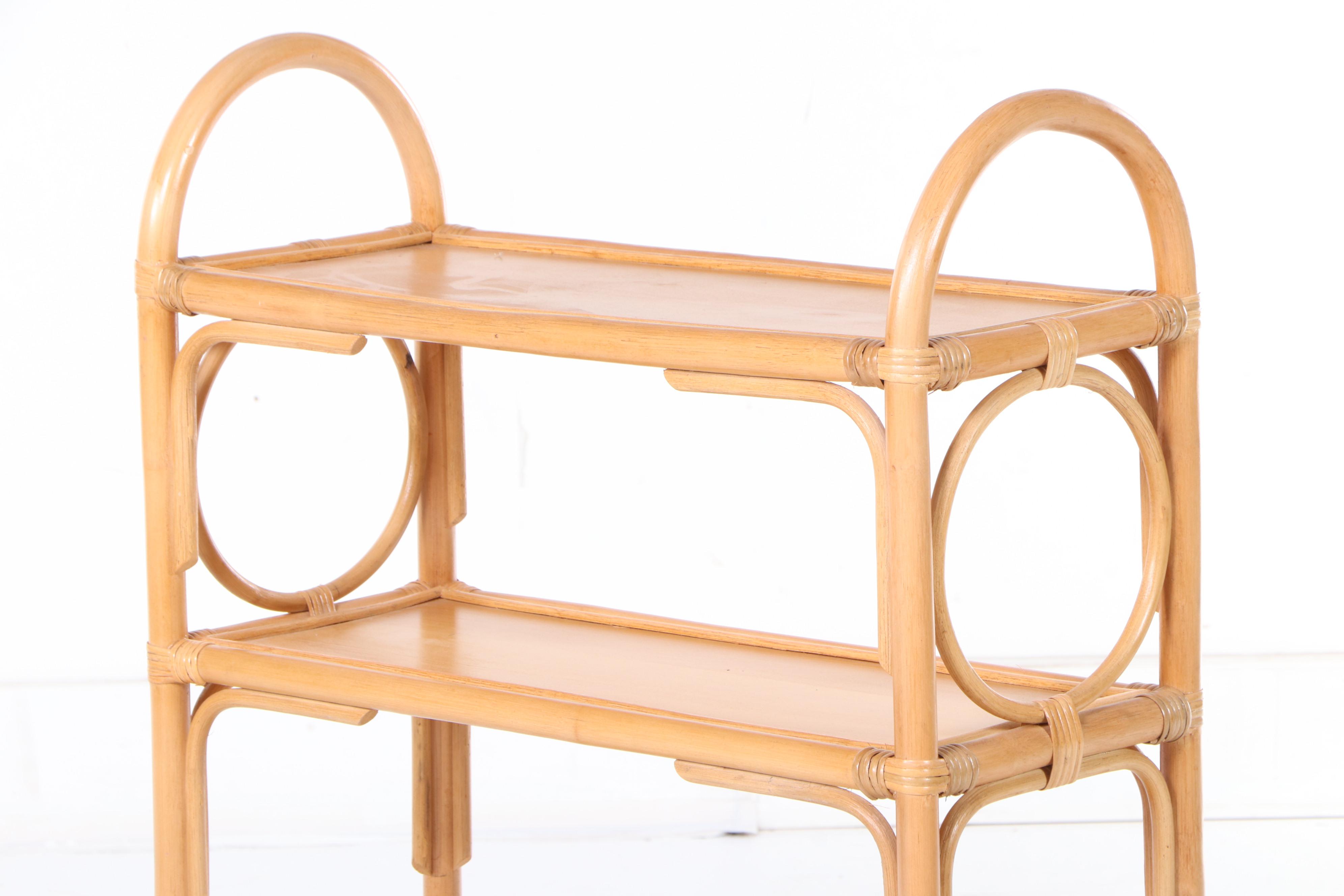 Opalhouse Rattan Freestanding Shelf in Tan EBTH