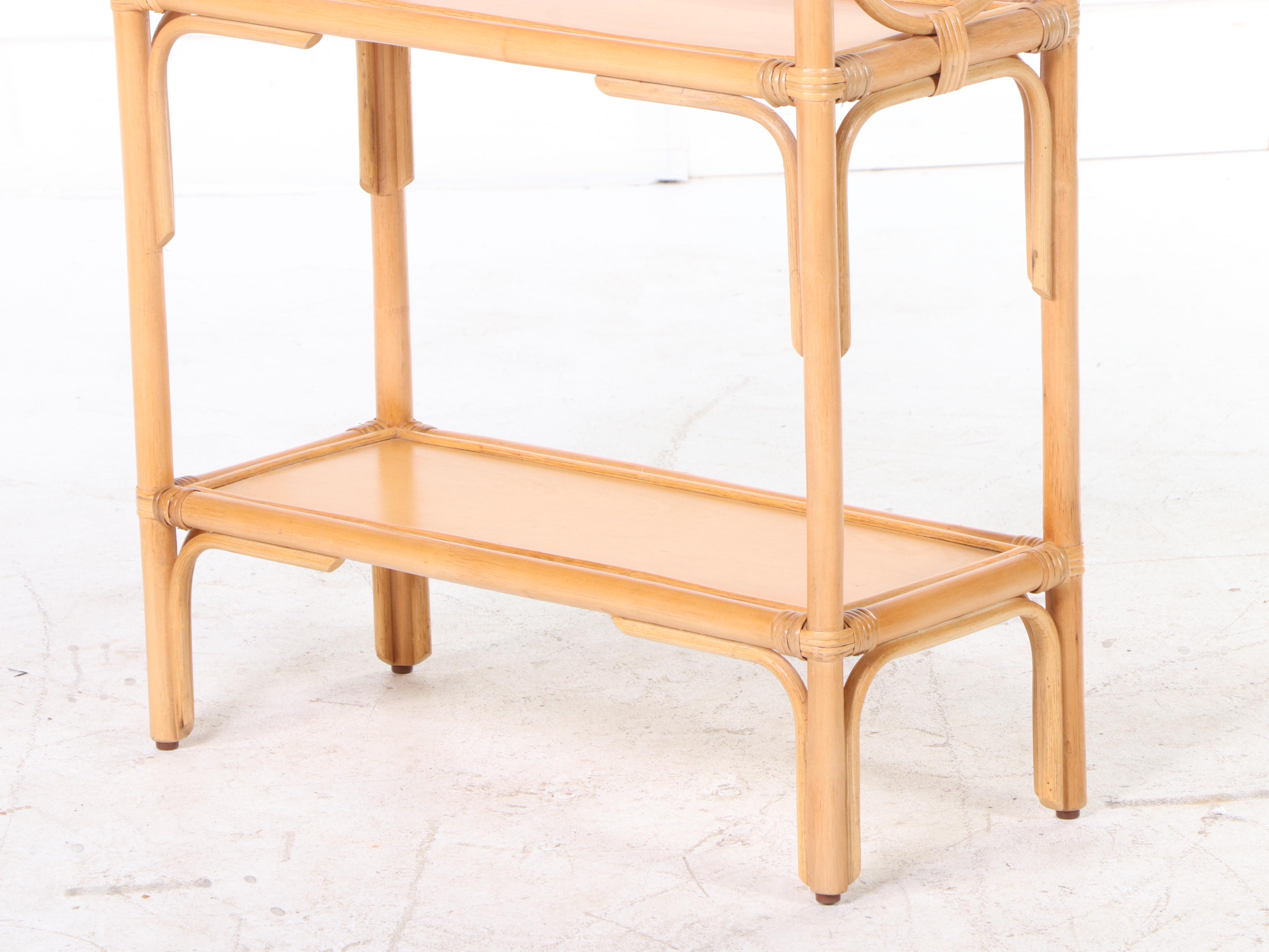 Opalhouse Rattan Freestanding Shelf in Tan EBTH