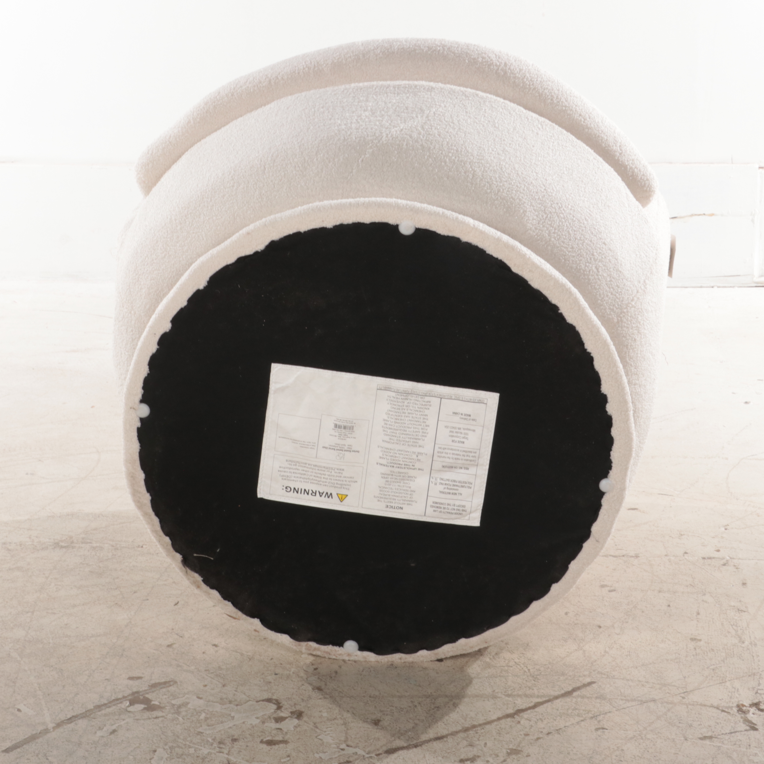 Project 62 "Dorton" Round Swivel Barrel Chair | EBTH