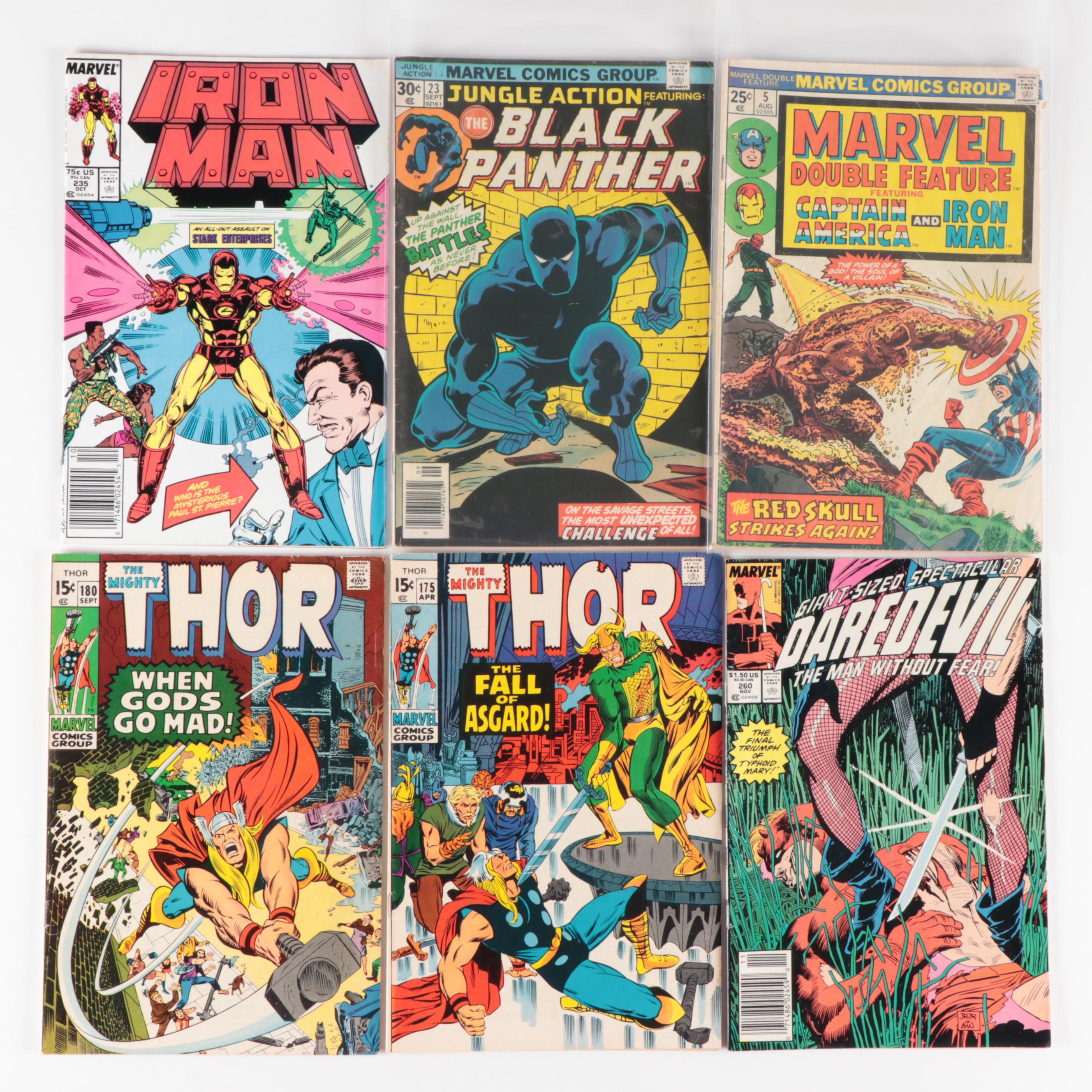 Bronze Age Marvel Comic Books With The Amazing SpiderMan 102 and More