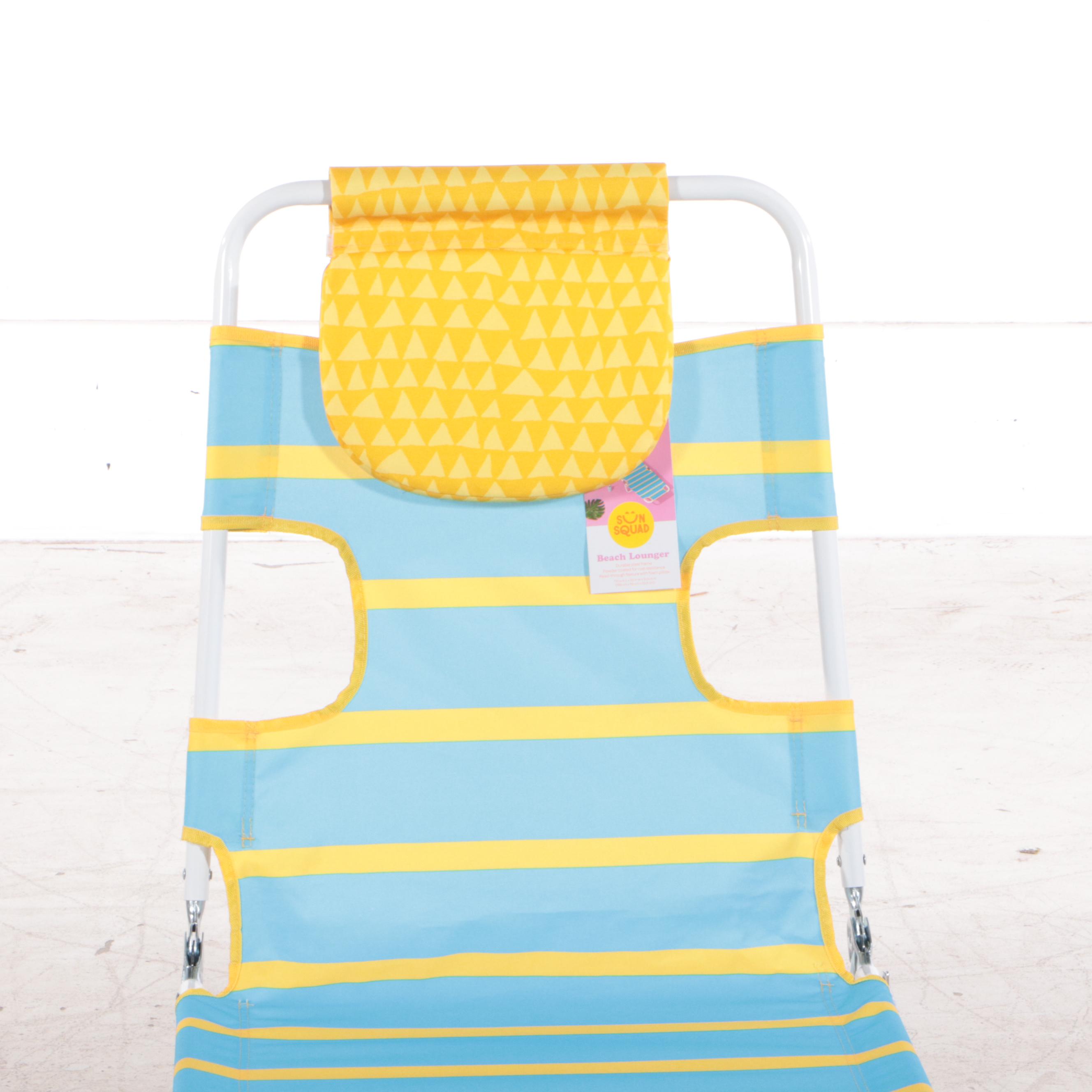 Sun Squad Beach Lounger EBTH