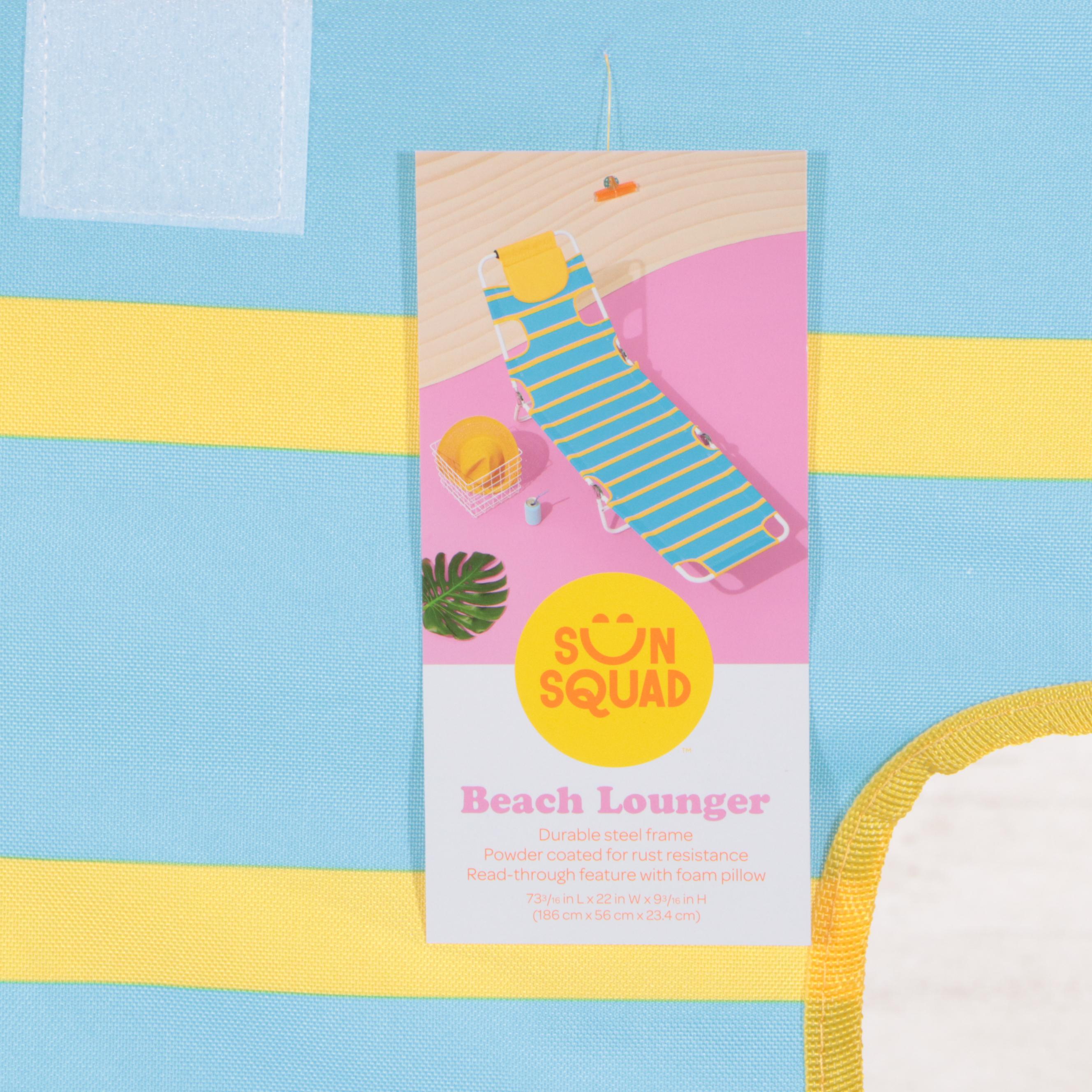 Sun Squad Beach Lounger EBTH