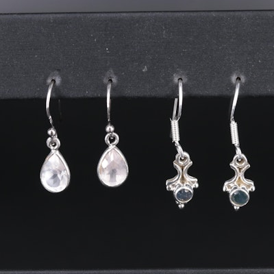 Sterling Silver Gemstone Earring Collection