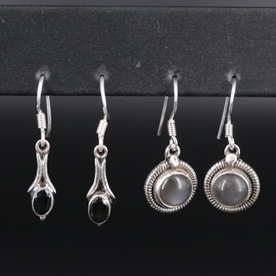 Sterling Silver Gemstone Earring Selection