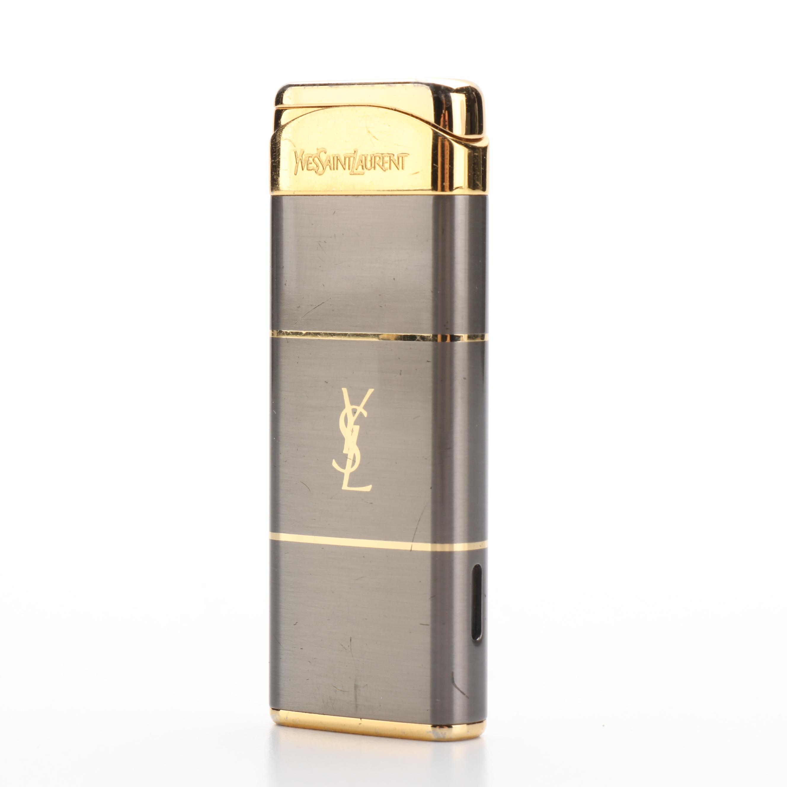 Yves Saint Laurent Lighter with Case and Box EBTH