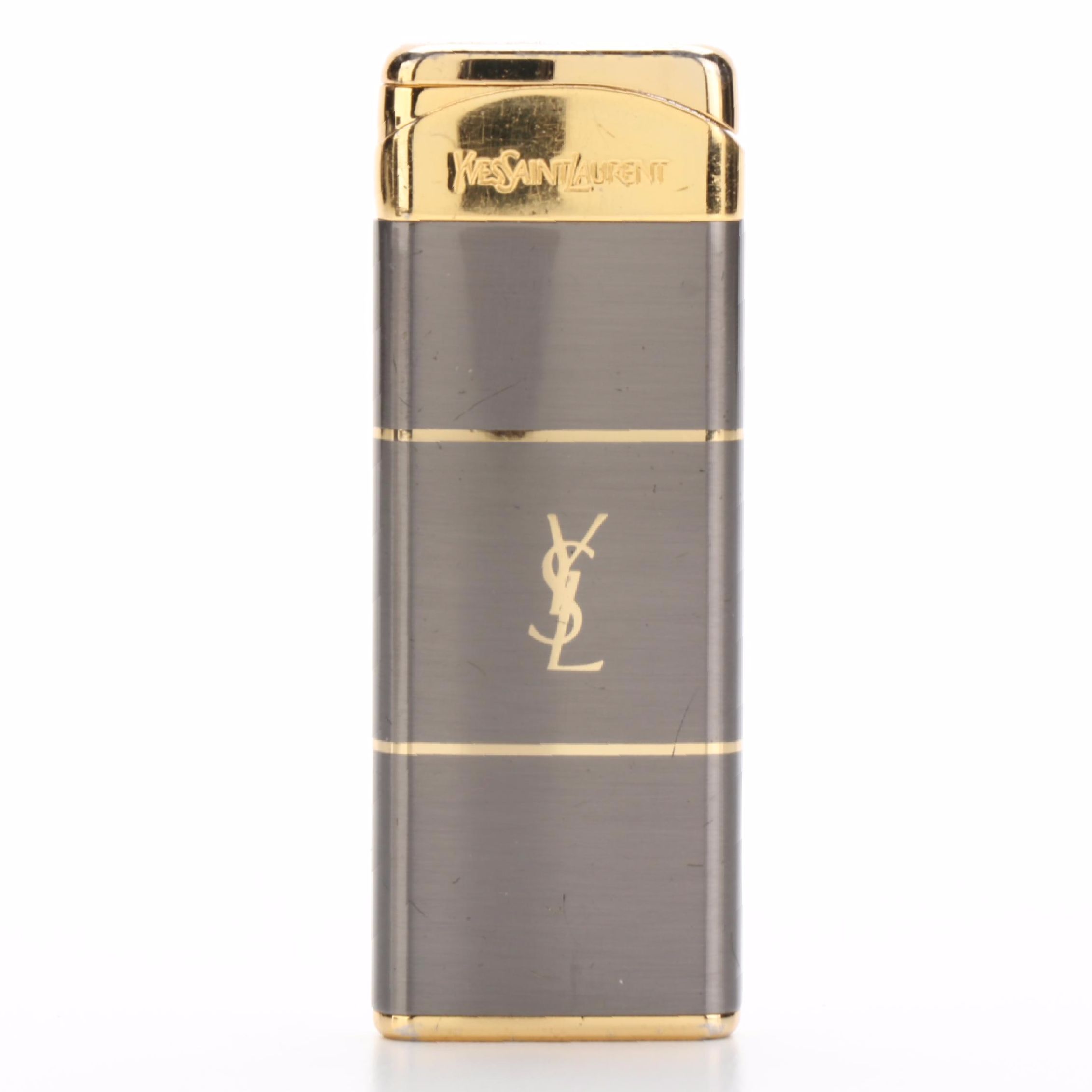 Yves Saint Laurent Lighter with Case and Box EBTH