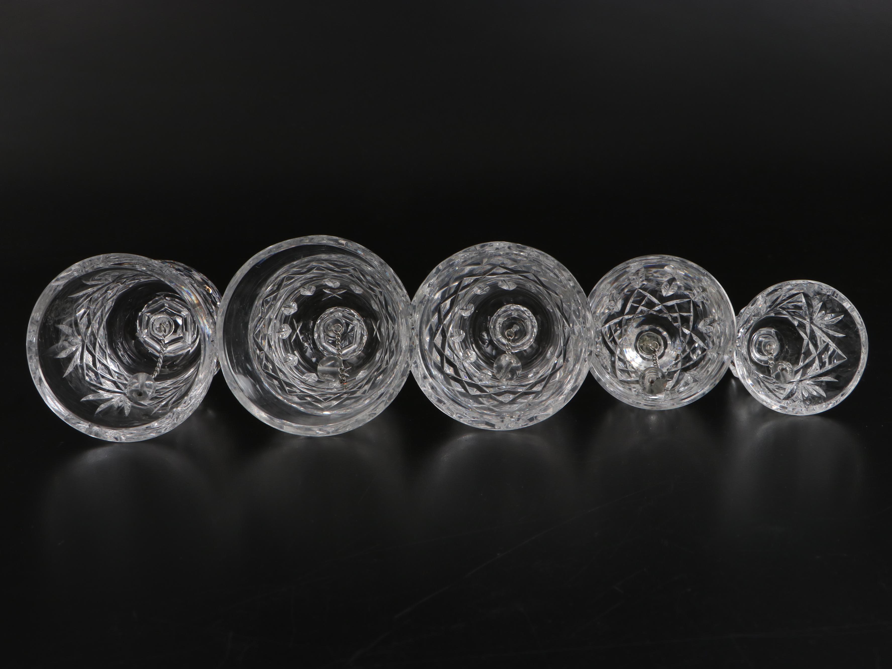 Waterford Crystal "Times Square Collection" Ornament with Other Crystal Bells EBTH