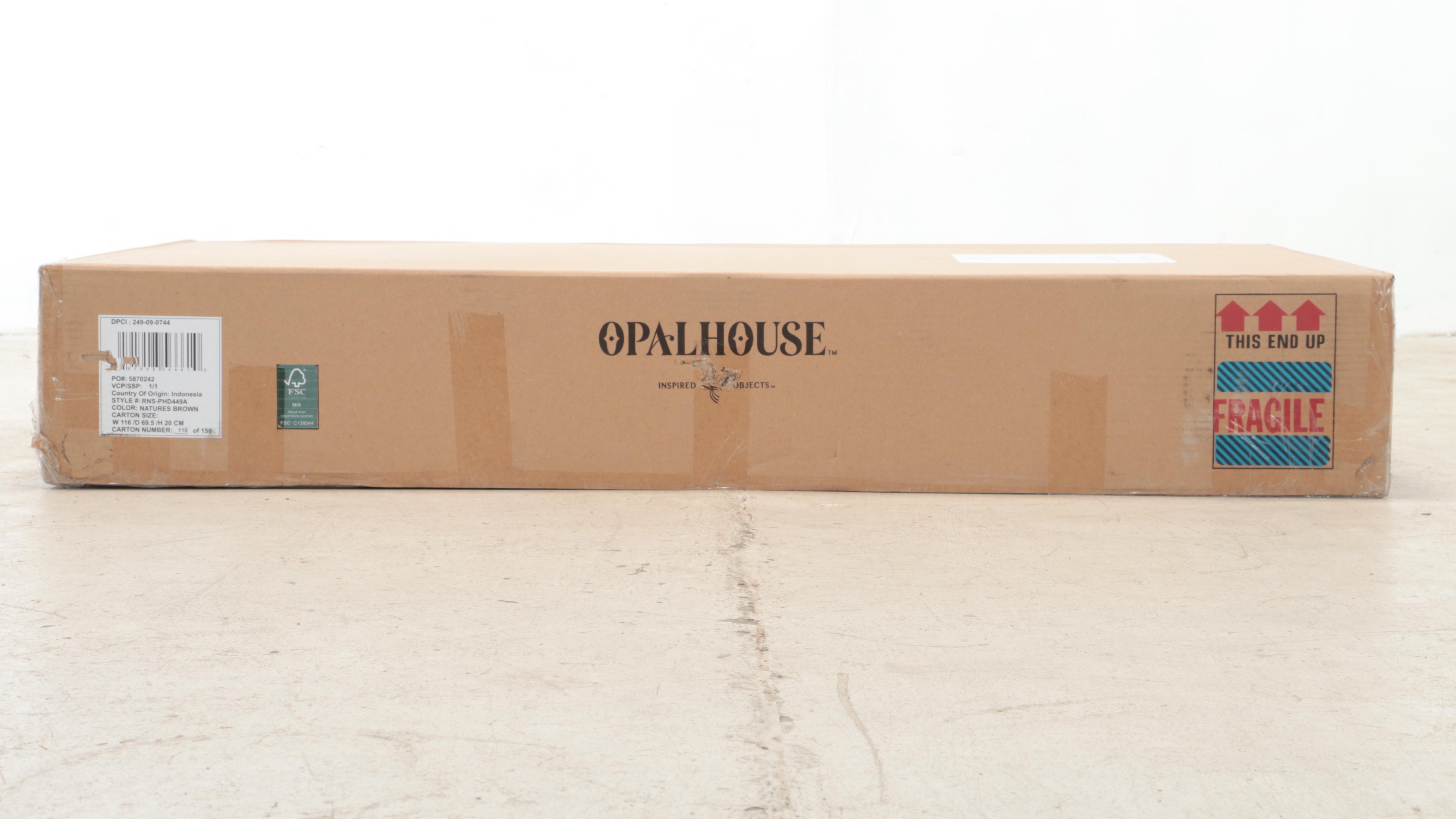 Pair of Opalhouse with Jungalow Anza Rattan Nightstands EBTH