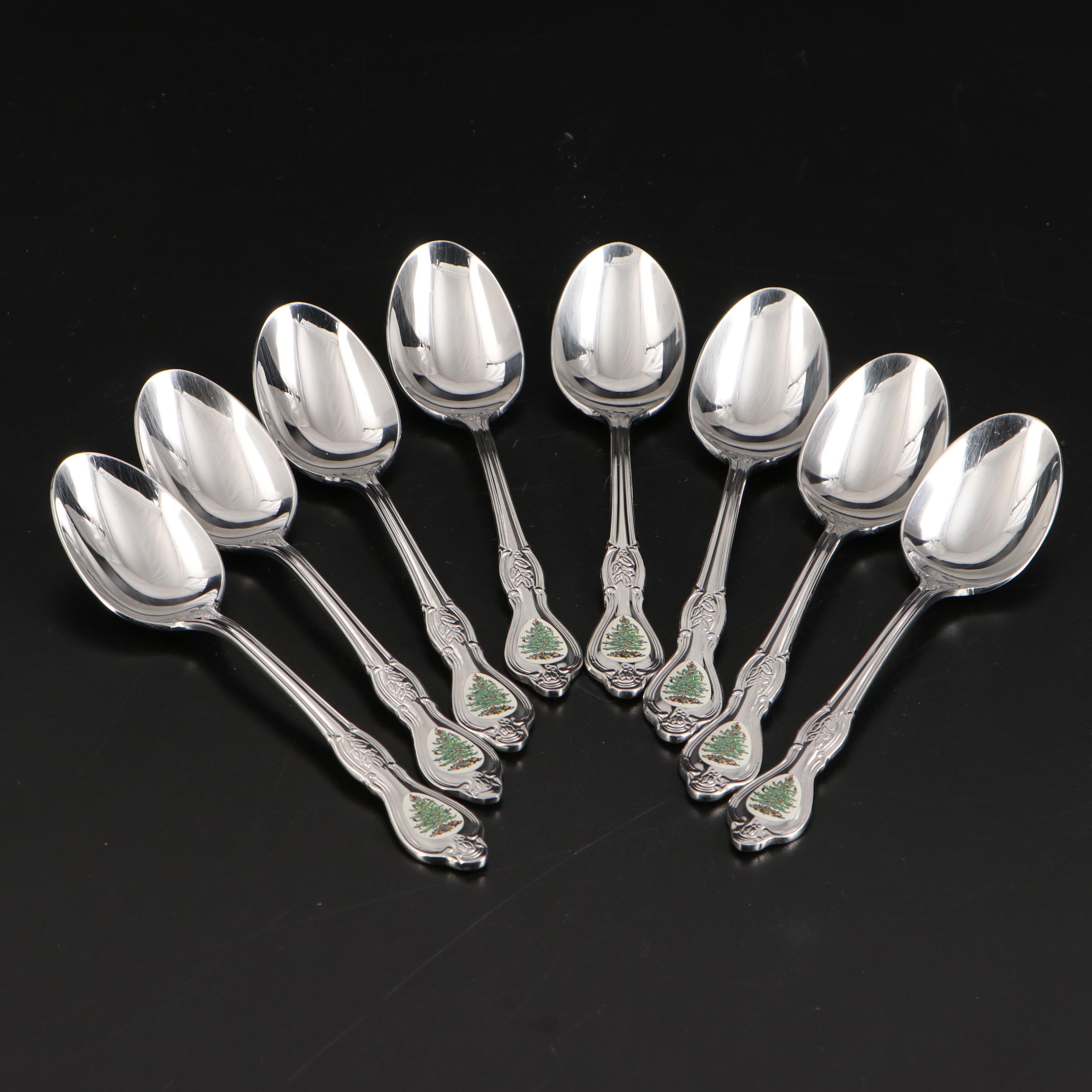Spode "Christmas Tree" Stainless Steel Flatware EBTH
