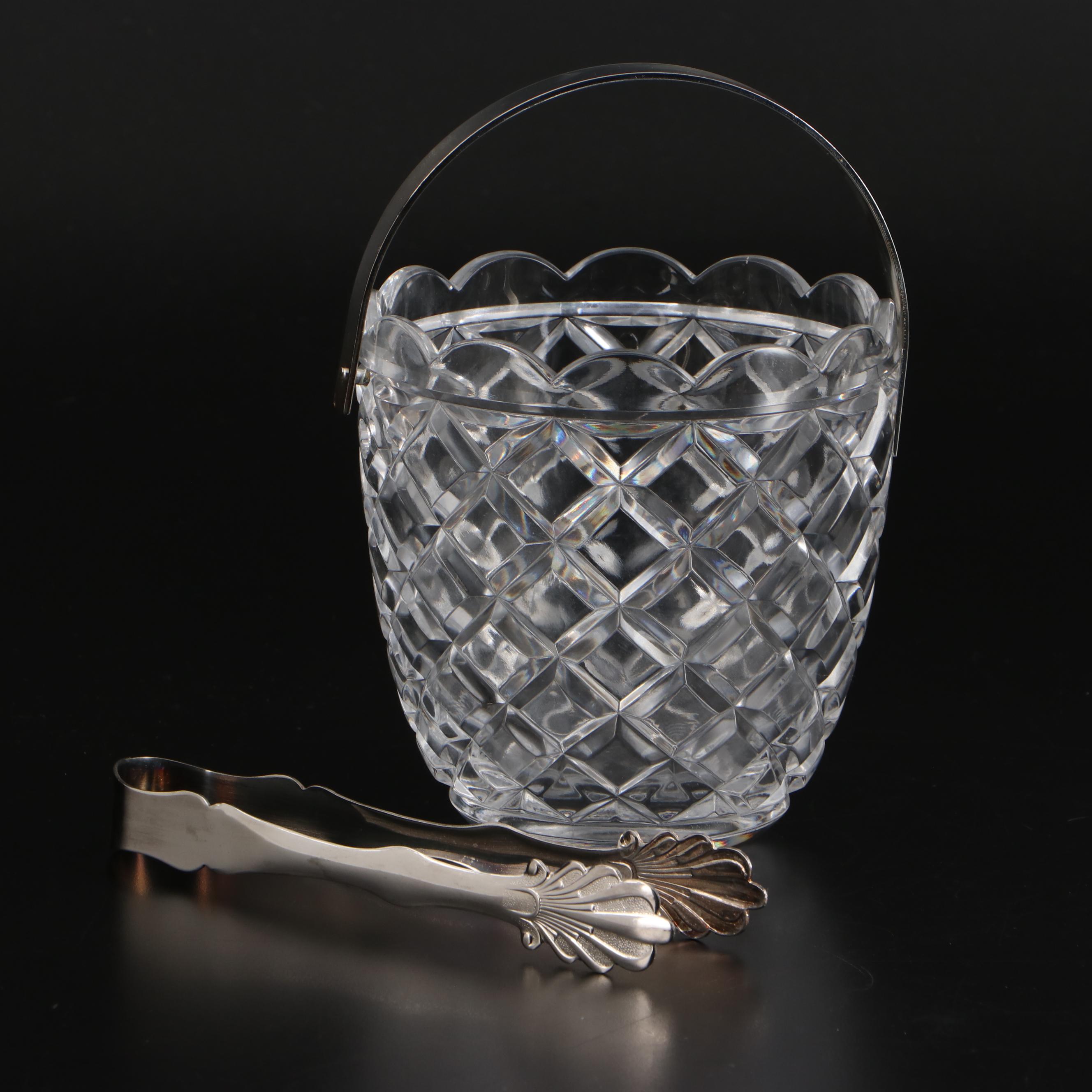 Royal Crystal Rock "Opera" Pitcher With Crystal Table Accessories EBTH