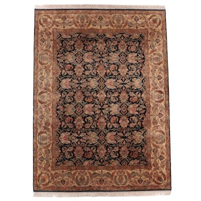 9' x 12'5 Hand-Knotted Indian Agra Area Rug