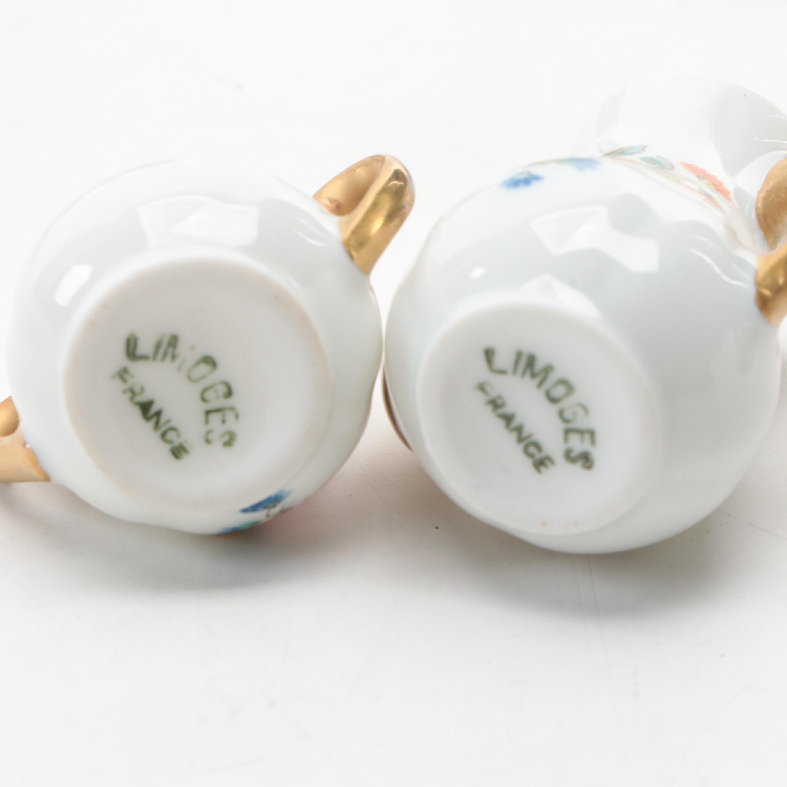 HandPainted Limoges Porcelain Miniature Tea Sets EBTH