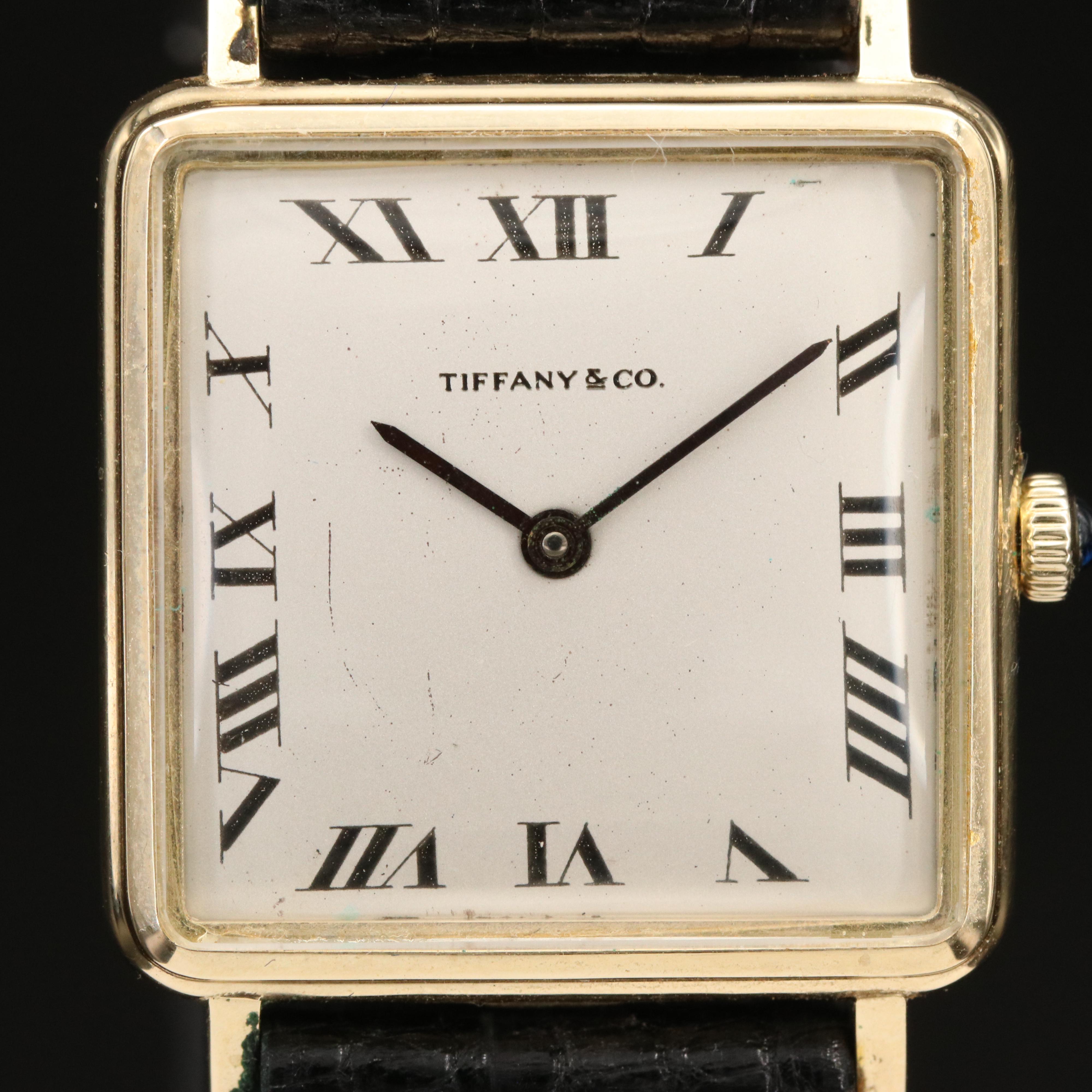 14K Tiffany & Co. Stem Wind Wristwatch EBTH