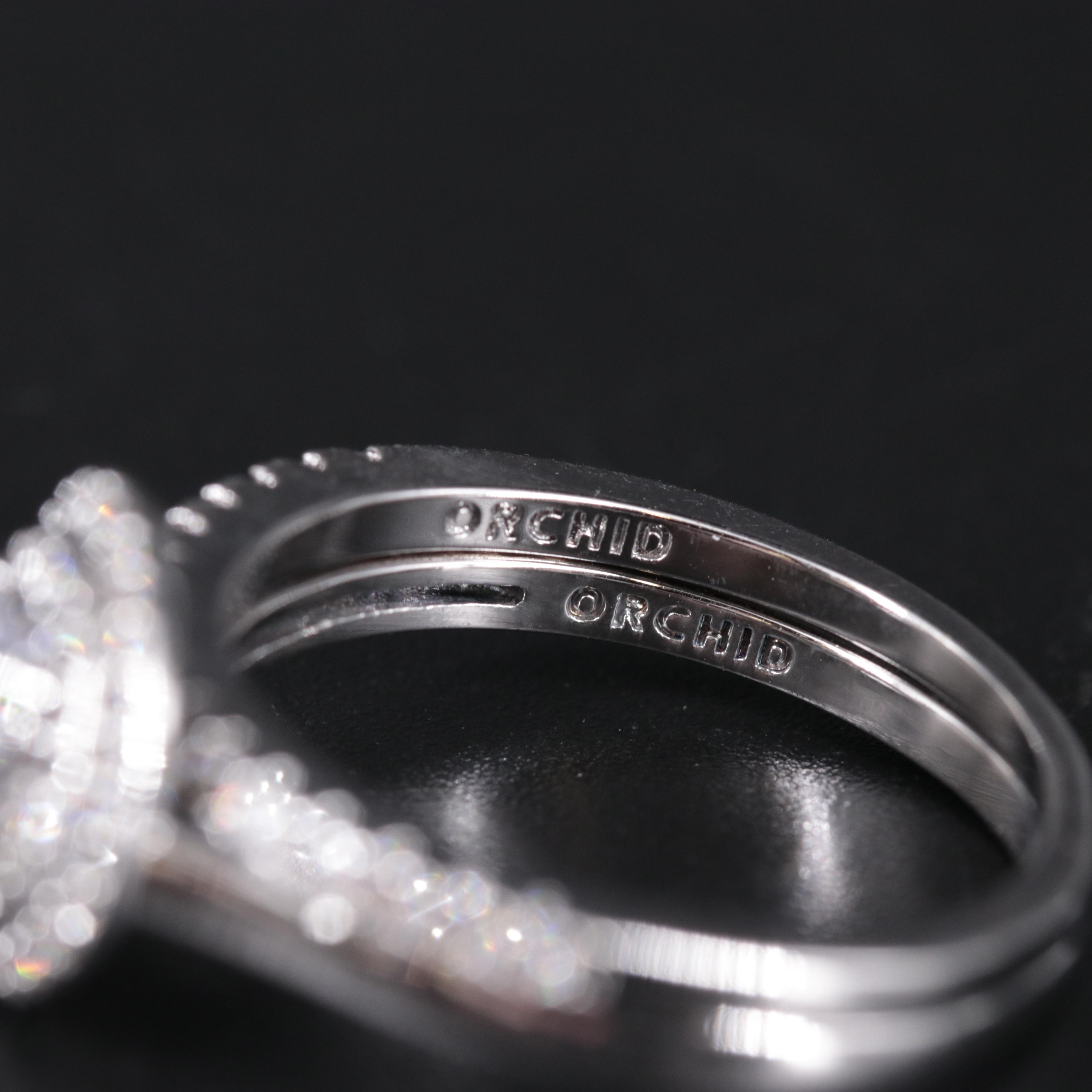 Cubic Zirconia Ring and Enhancer Band EBTH