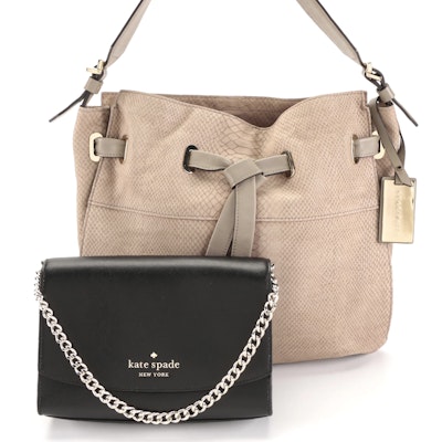 Coccinelle Shoulder and Kate Spade Crossbody Bags
