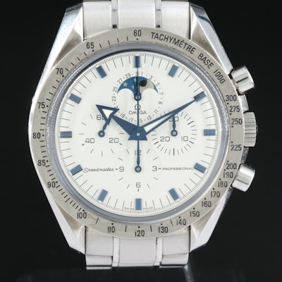 Omega Speedmaster Professional Chronograph Moon Phase Wristwatch