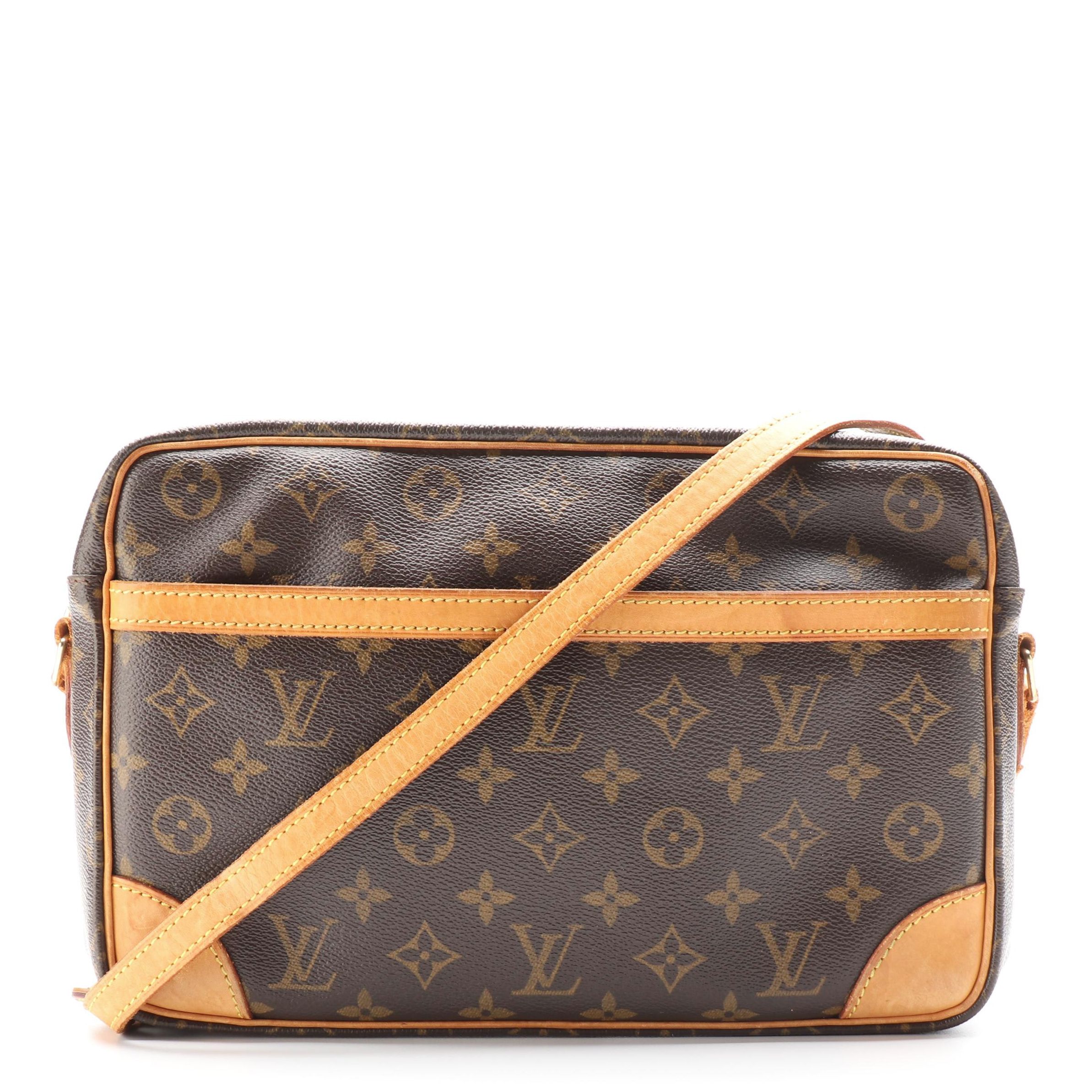 Louis Vuitton Trocadéro 29 Crossbody Bag in Monogram Canvas and Leather