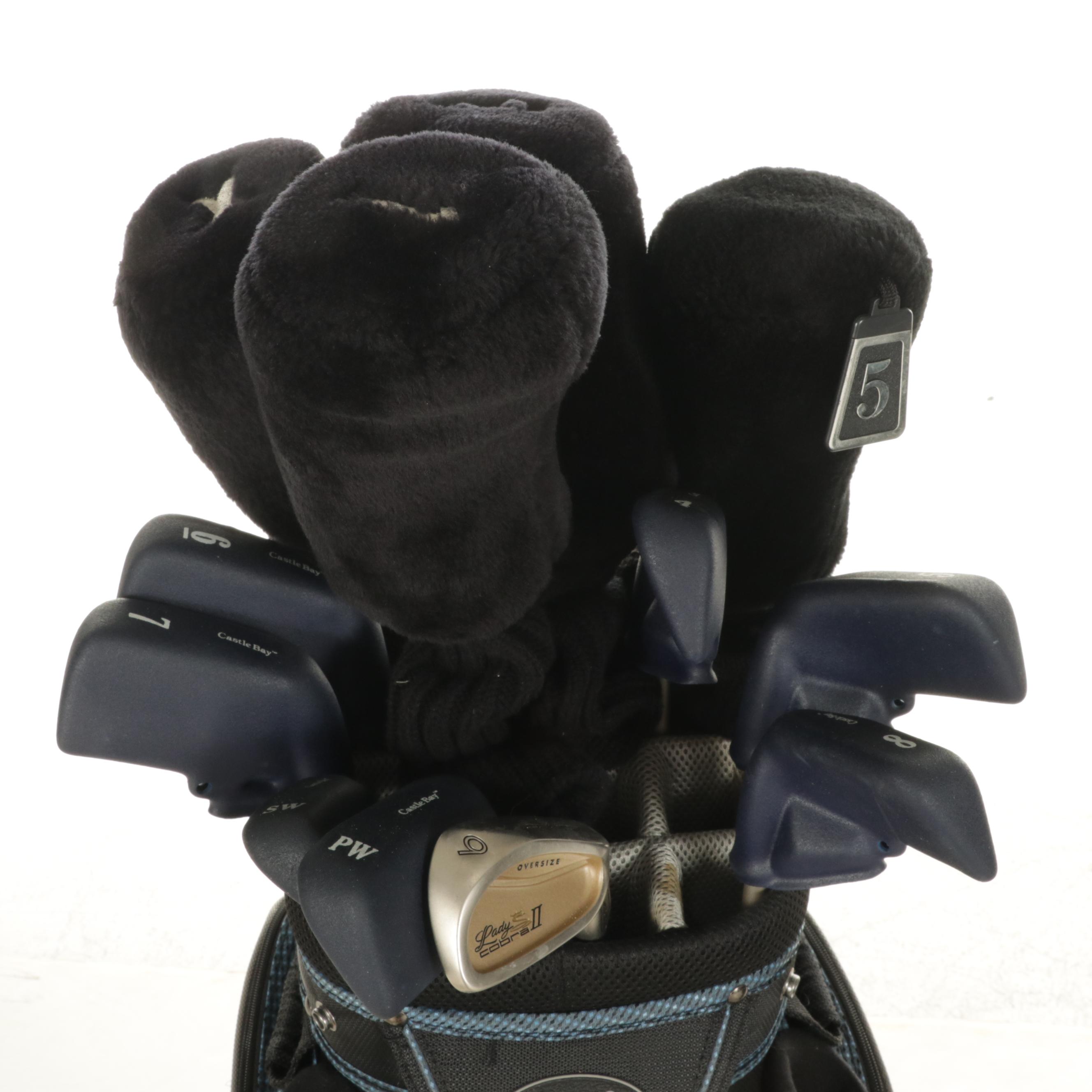 Tiger Shark TS960 and Lady Cobra Golf Club Sets with Bags EBTH