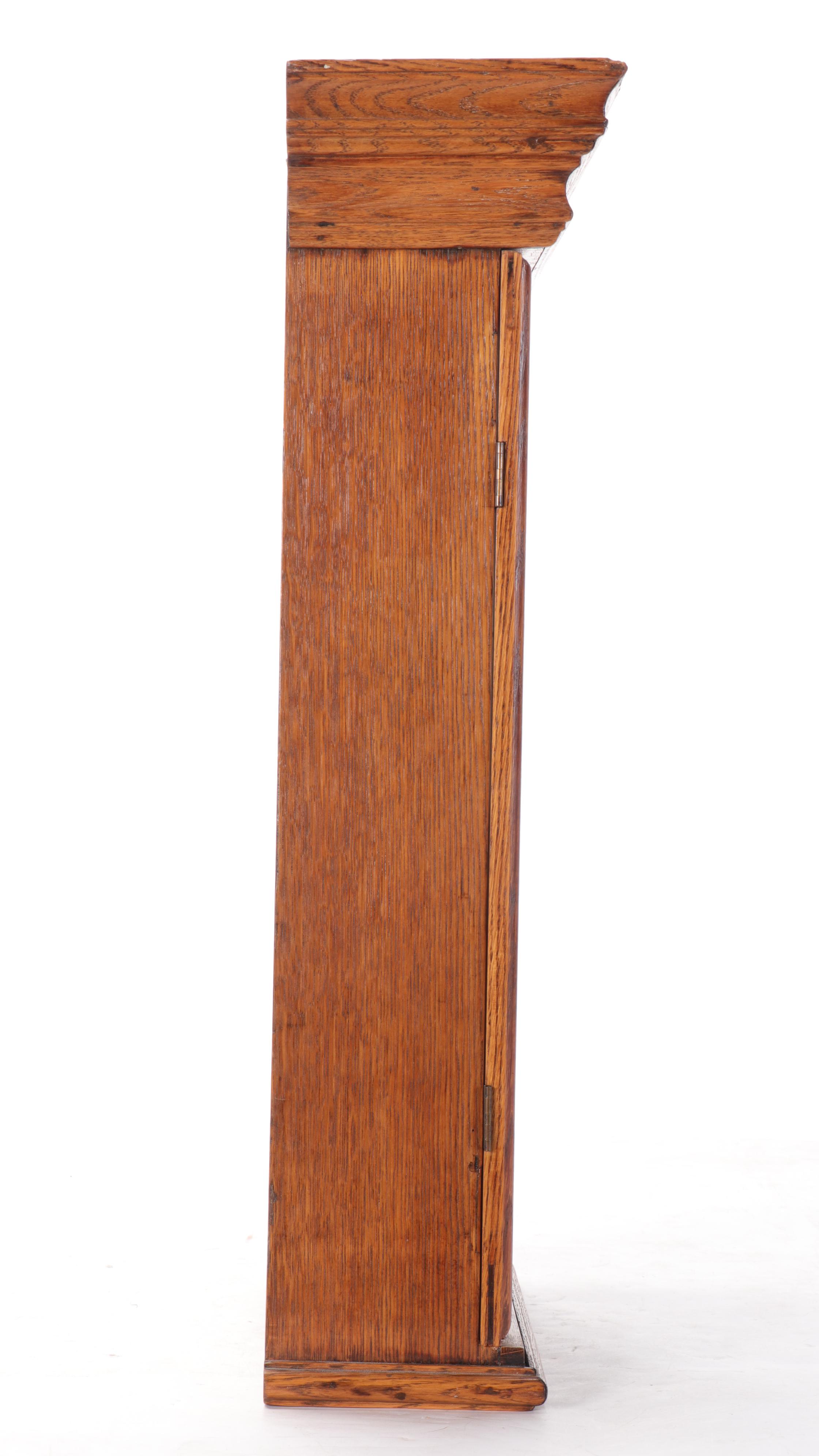 Oak Case Railroad Regulator Clock, 20th Century EBTH