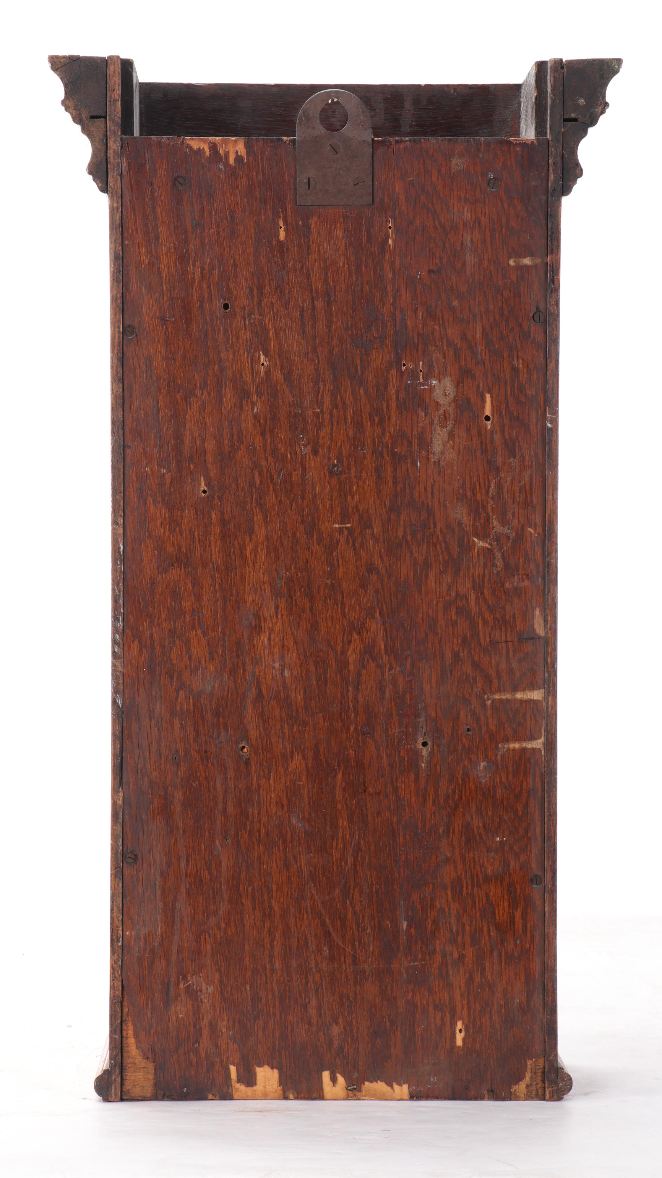 Oak Case Railroad Regulator Clock, 20th Century EBTH