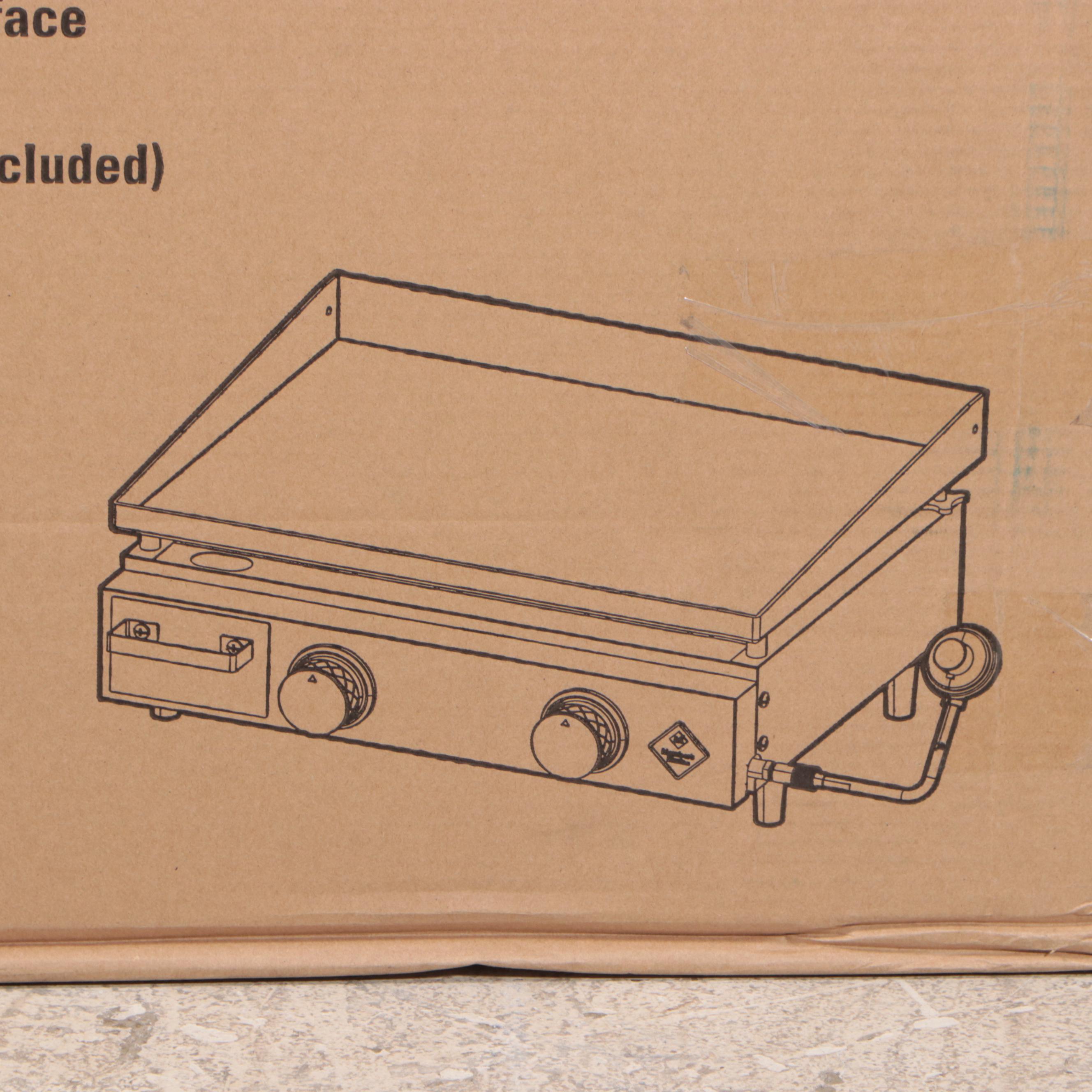 Member's Mark 22" Stainless Steel Tabletop Propane Griddle EBTH