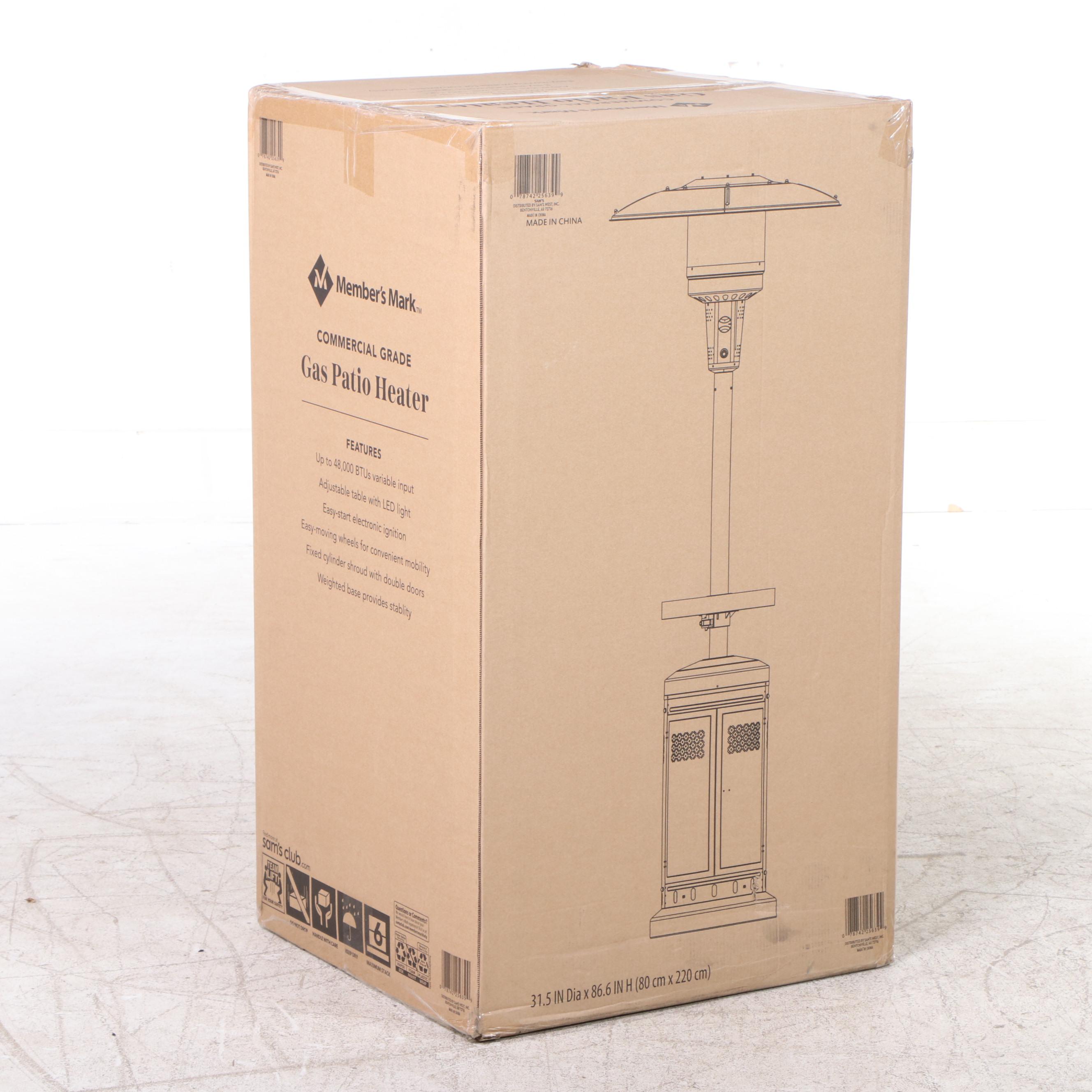 Member's Mark Patio Heater with LED Table EBTH