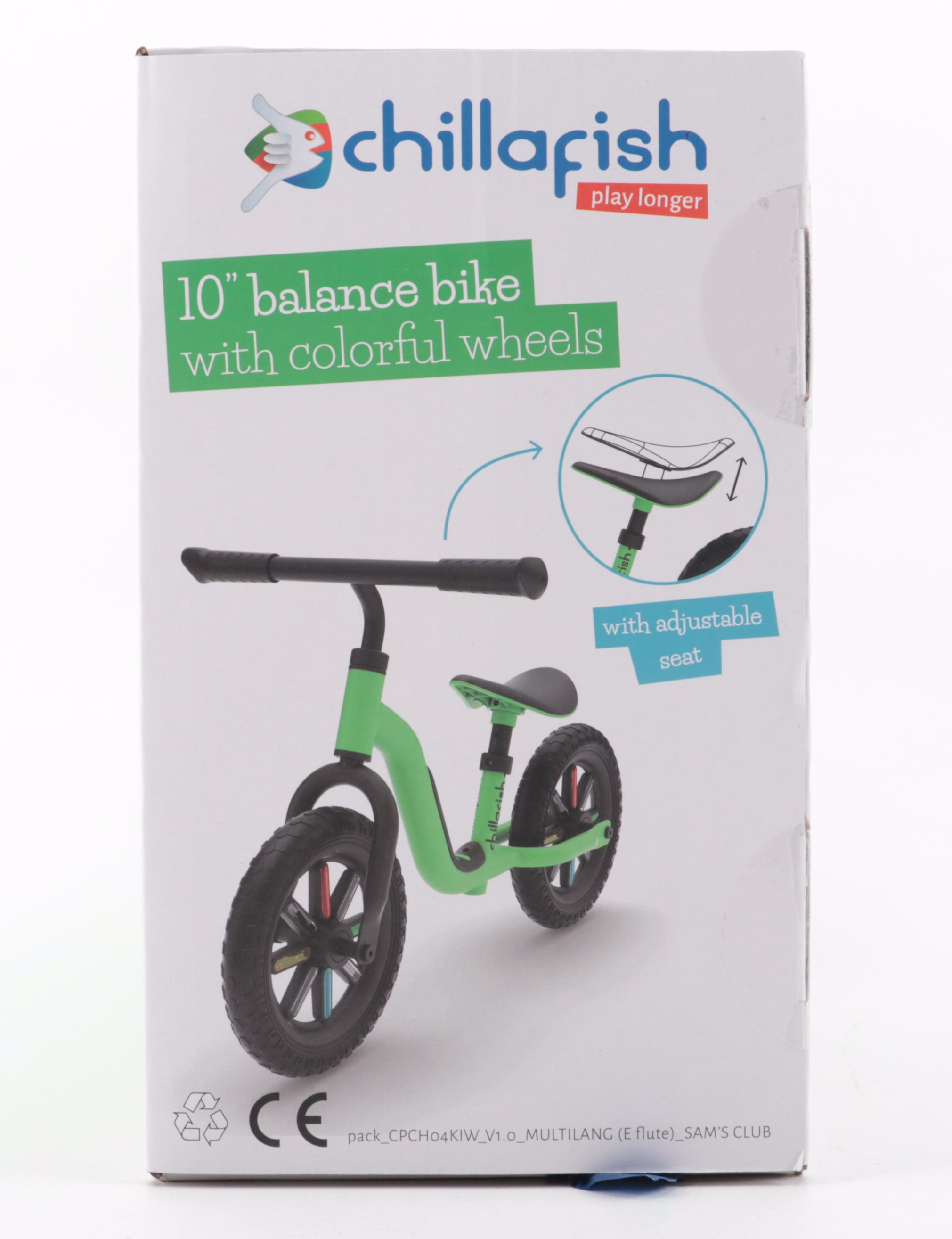 Chillafish "Izzy" 10" Balance Bike EBTH