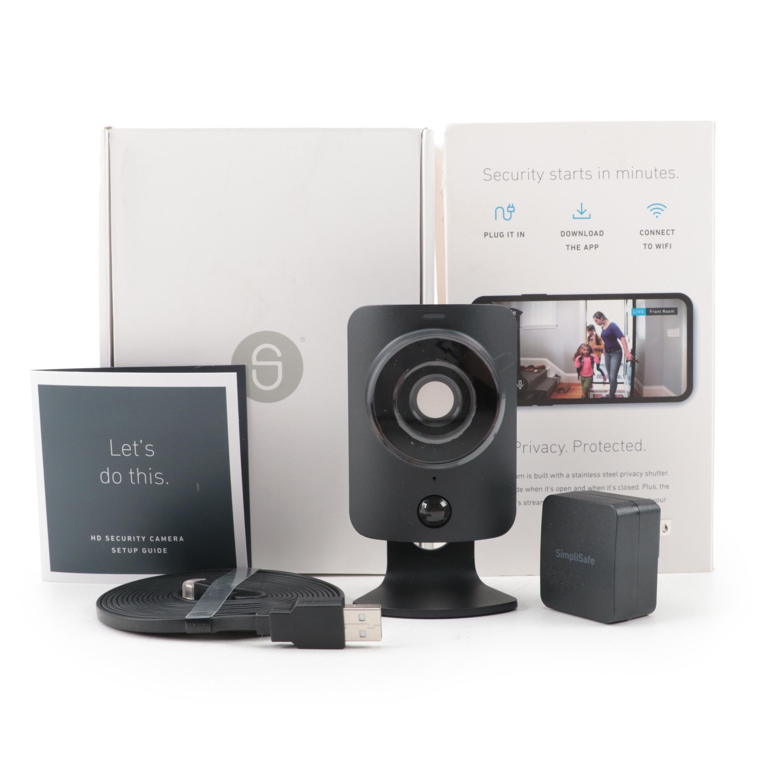 SimpliSafe SimpliCam Indoor Security Camera EBTH