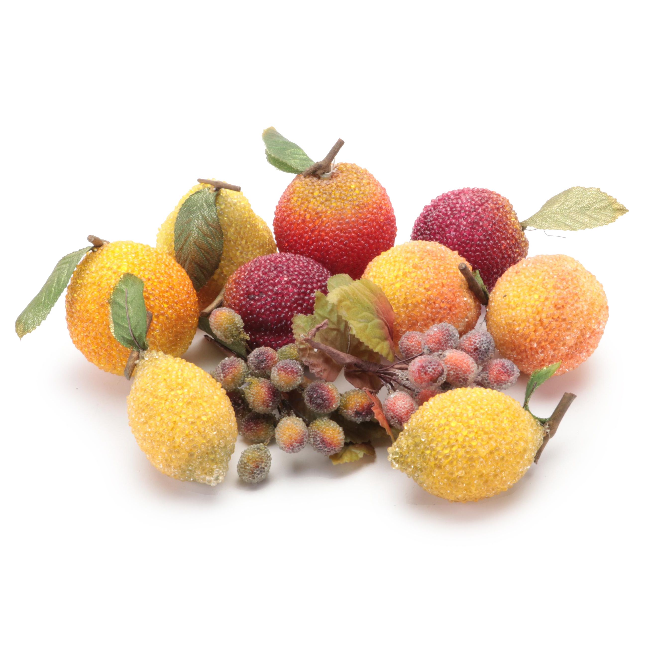 Beaded and Embellished Faux Fruit EBTH