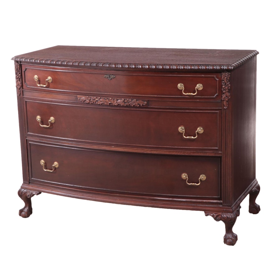 Thomasville Chair Company Chippendale Style Mahogany Three-Drawer Chest