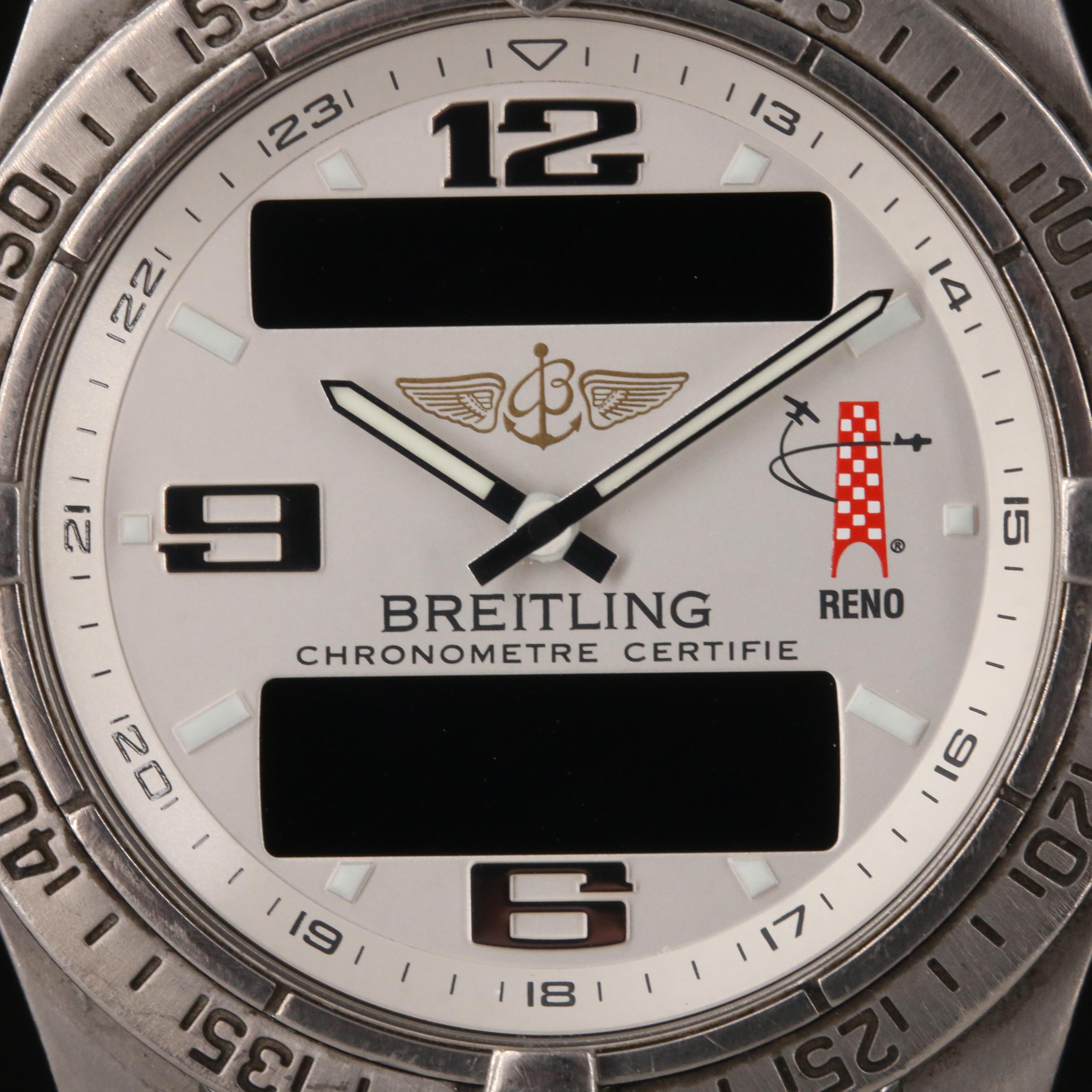Breitling Reno Air Race Aerospace Titanium Wristwatch EBTH