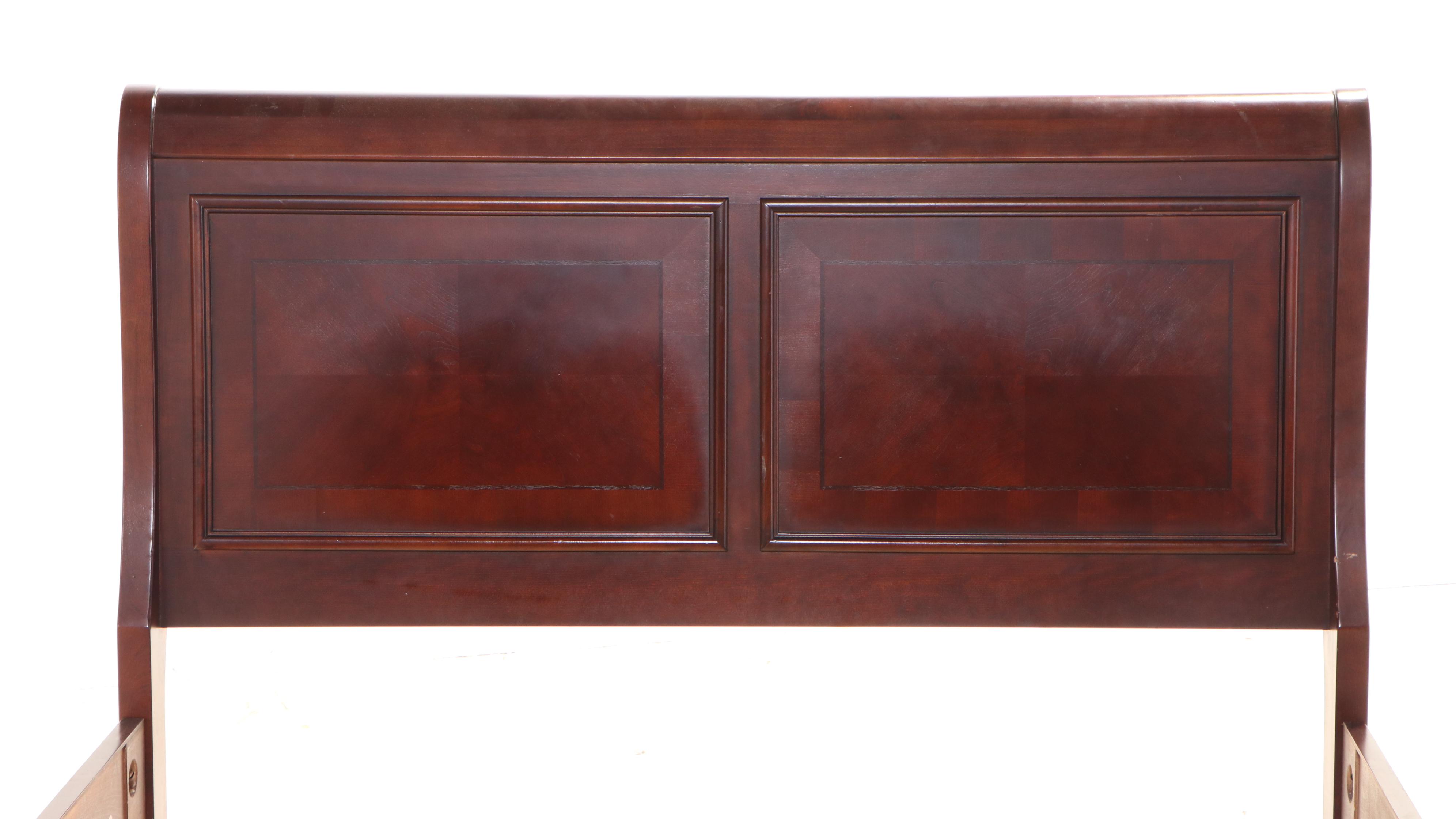 Chris Madden for JC Penney "Grand Marquis II" Queen Size Sleigh Bed EBTH