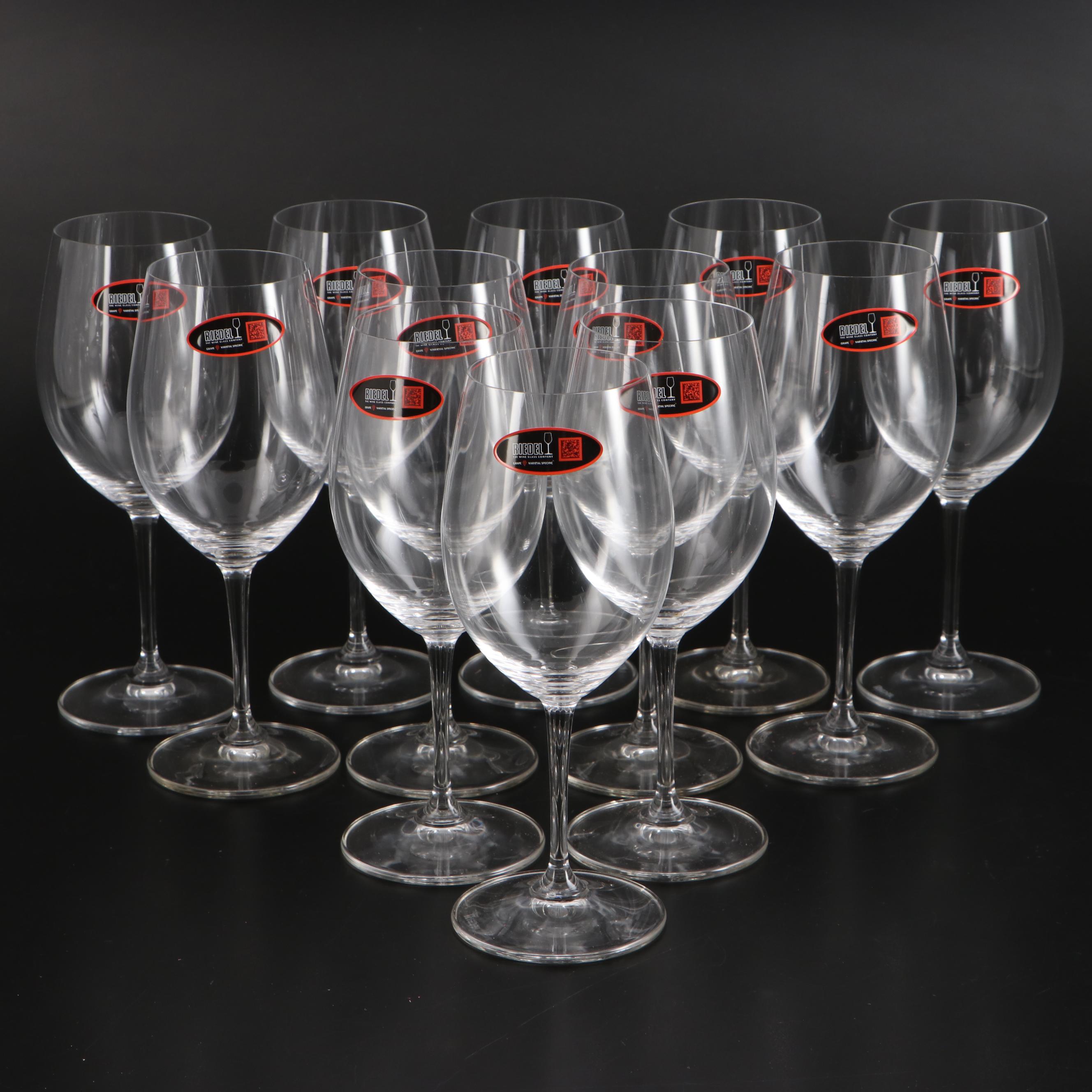 Riedel Red Wine Glasses EBTH