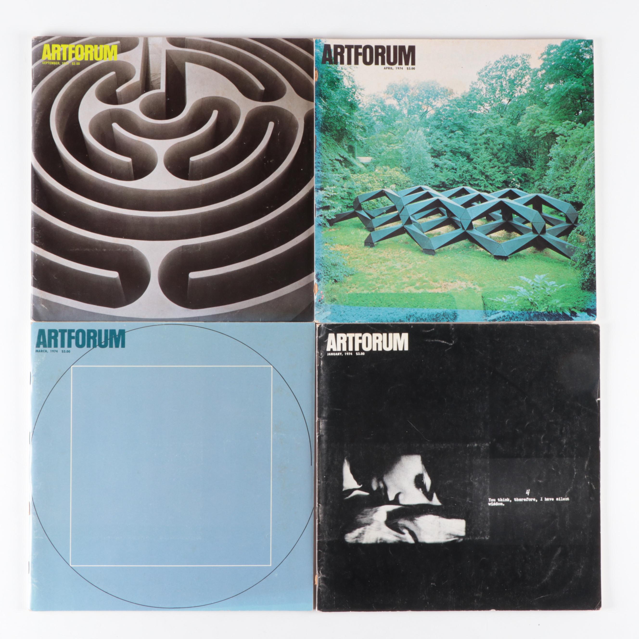 "Artforum" Art Magazine Collection EBTH