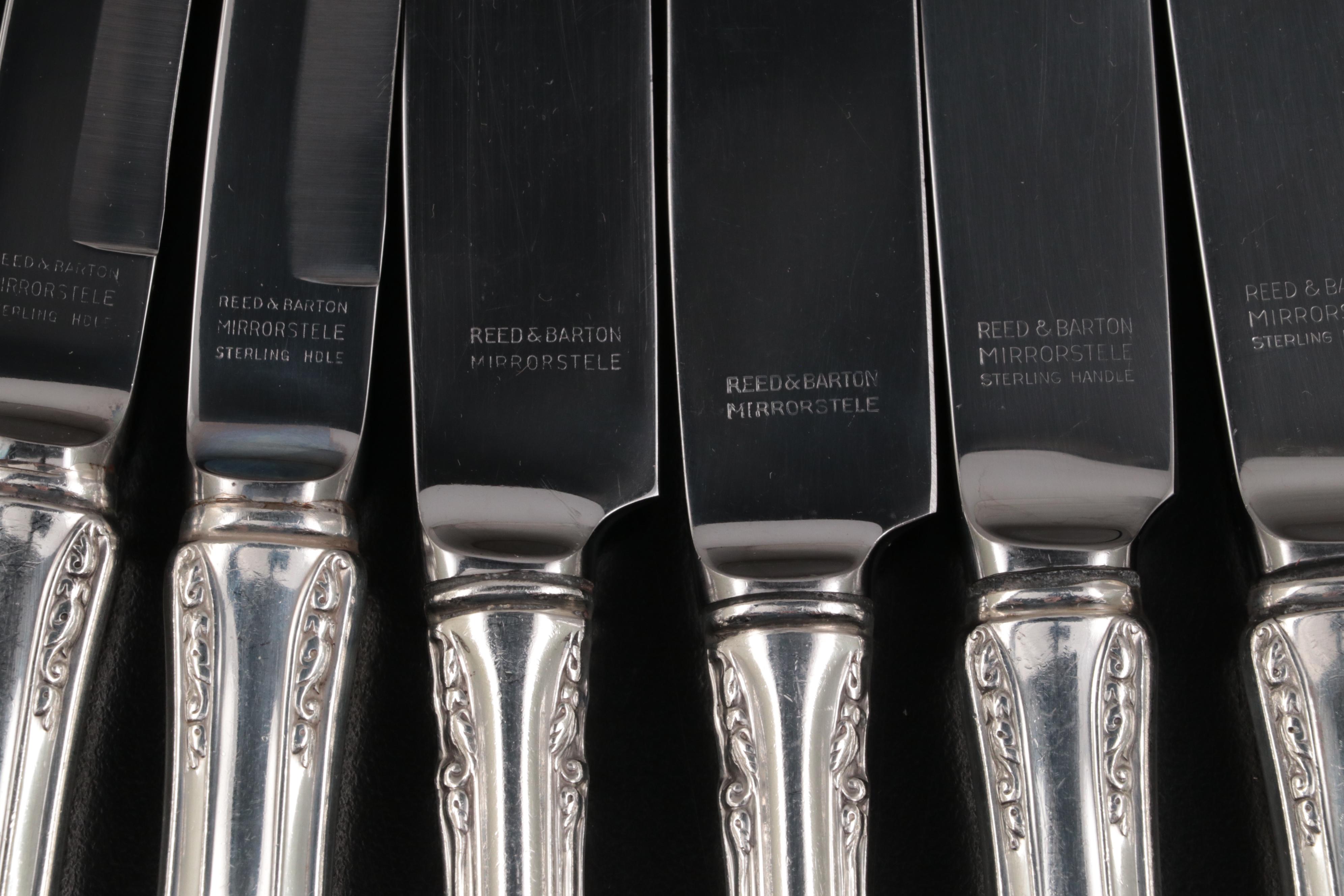 Reed & Barton "French Renaissance" Sterling Silver Flatware and Serving