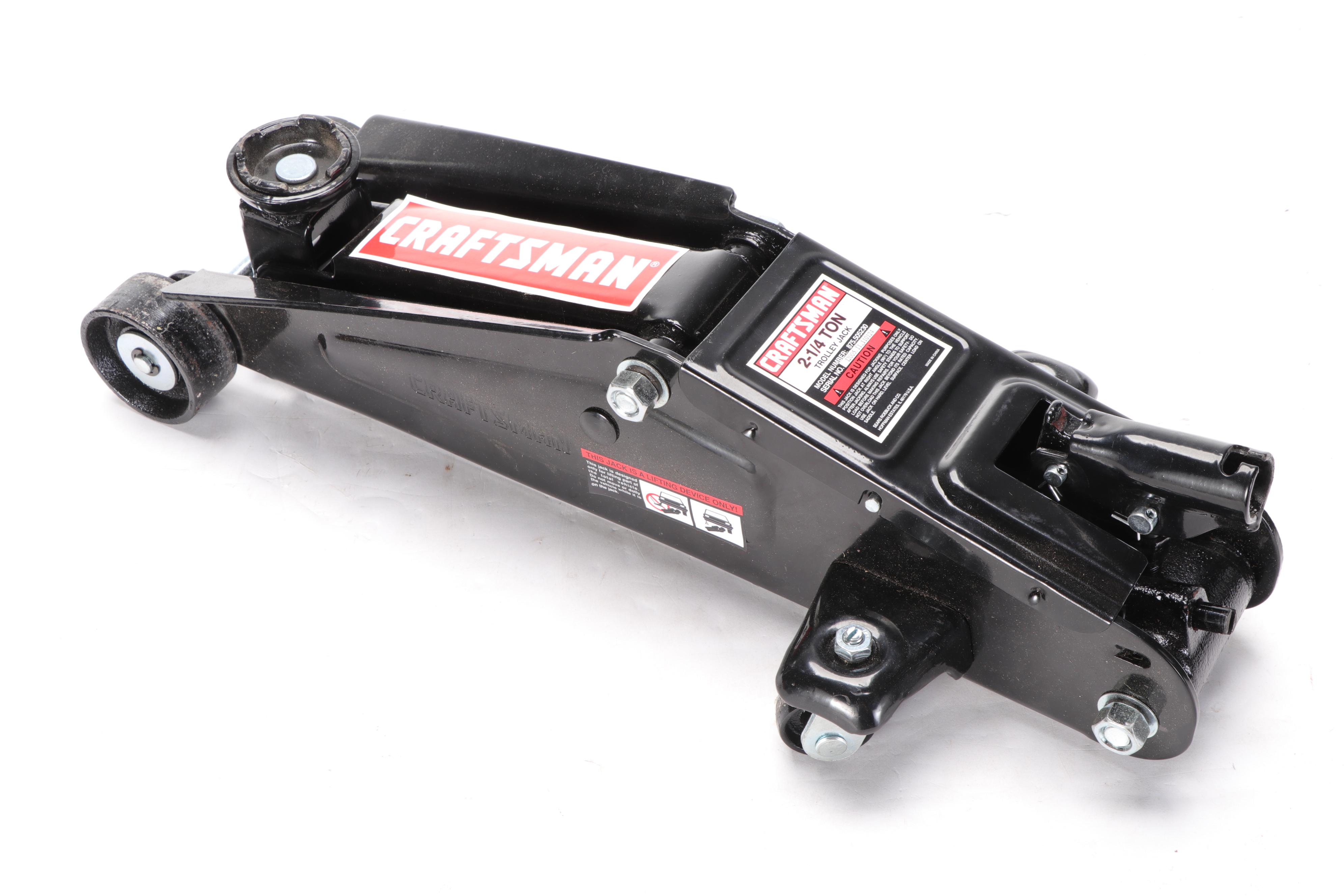 Craftsman 21/4 Ton Trolley Jack with Case EBTH